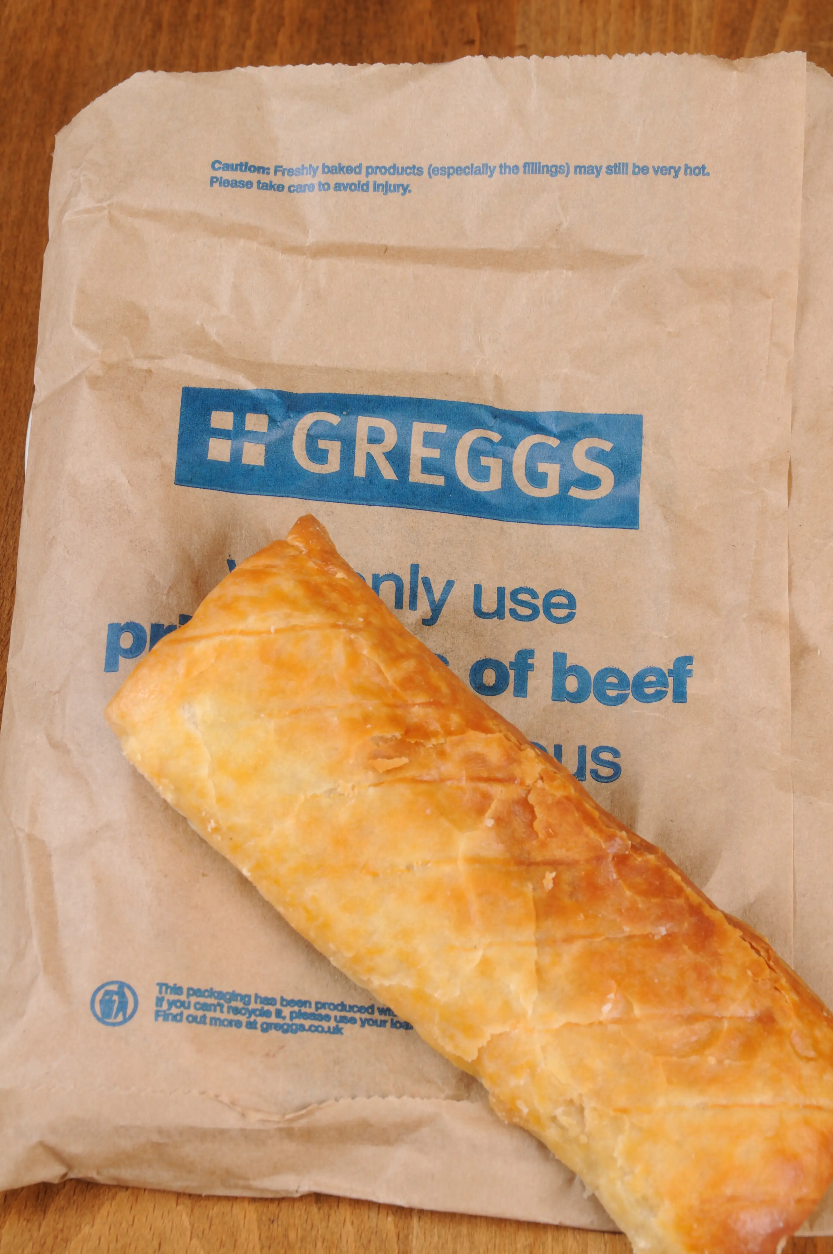 The height of British cuisine: the Greggs sausage roll (bazza1960/Getty Images)