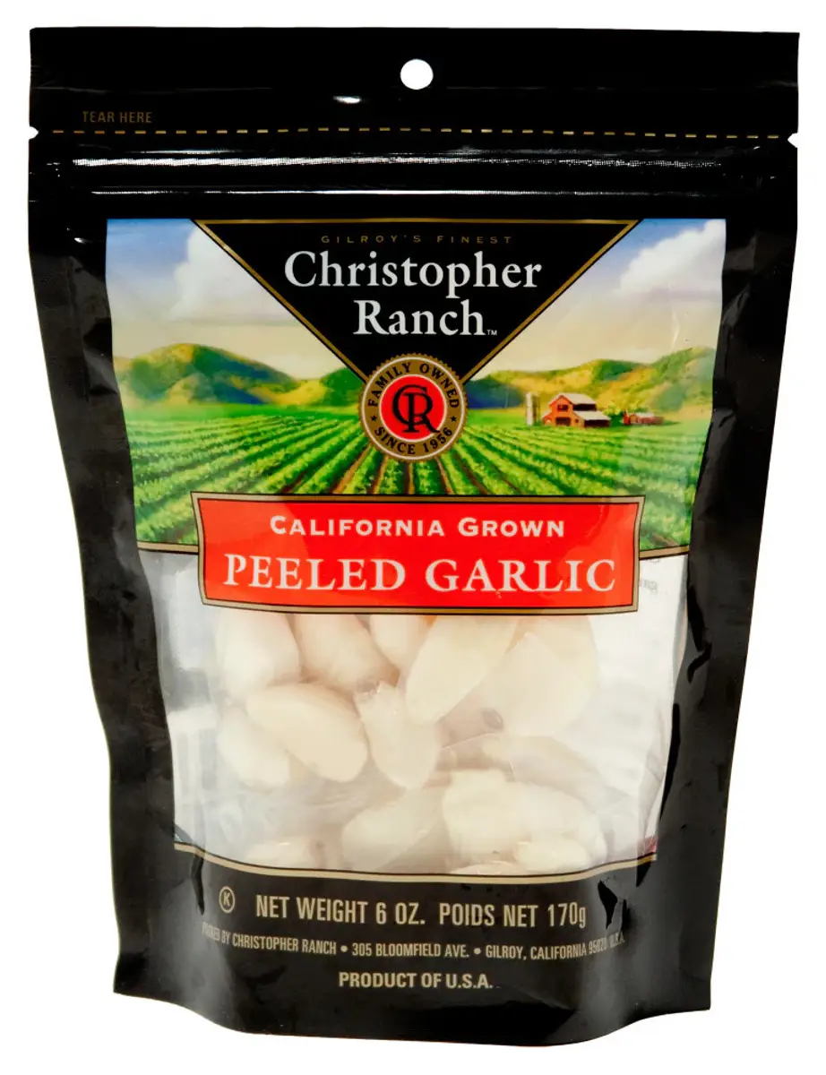 Two types of peeled garlic has been recalled across three states of America (Christopher Ranch)