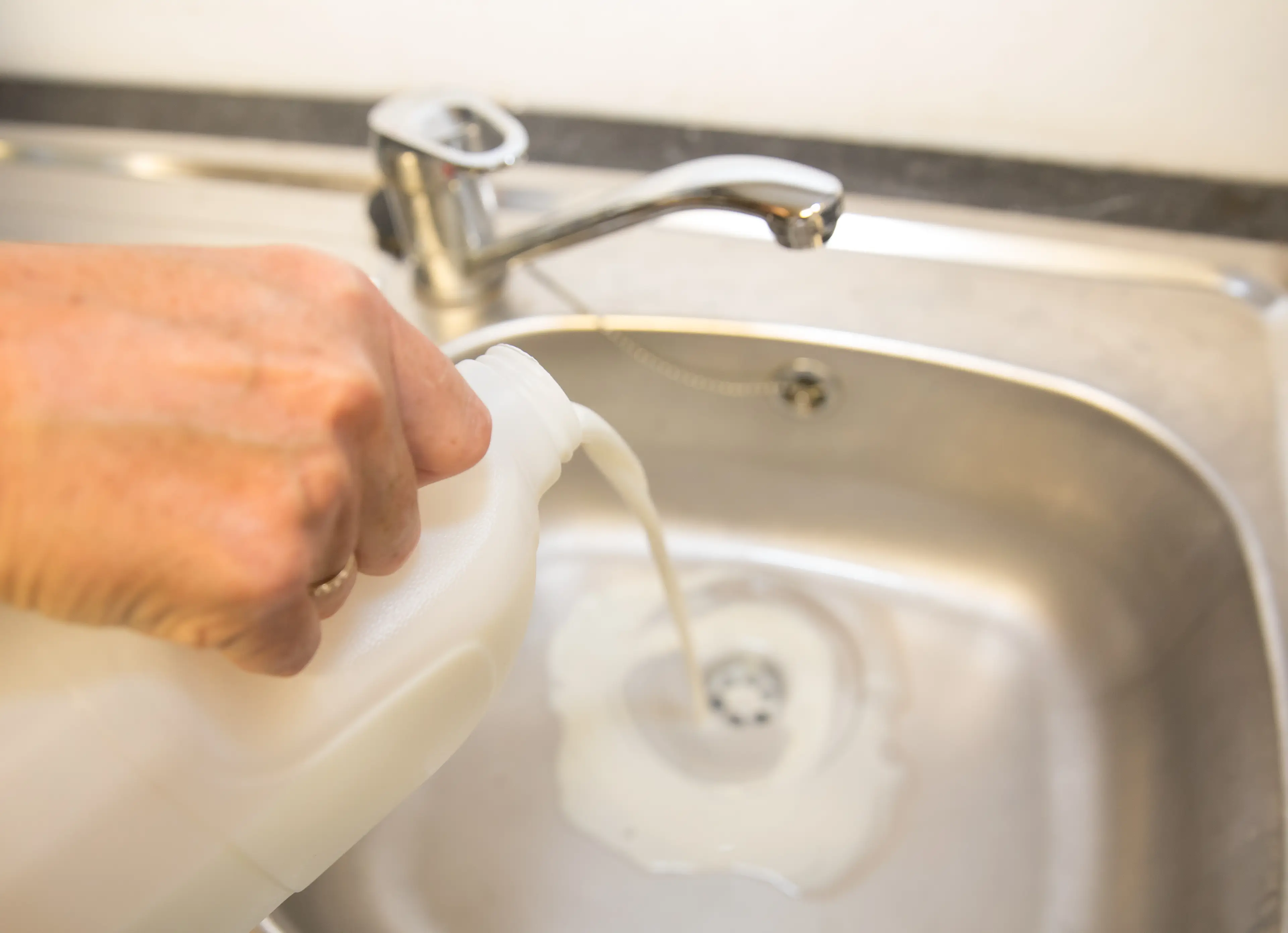 Many people confessed to pouring old milk down the drain (Getty Stock Images)