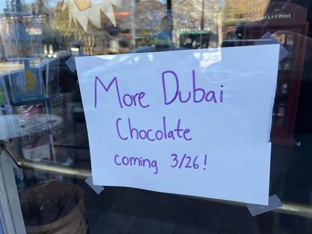 Demand for Dubai-style chocolate is high (Smith Collection/Gado / Contributor/Getty Images)