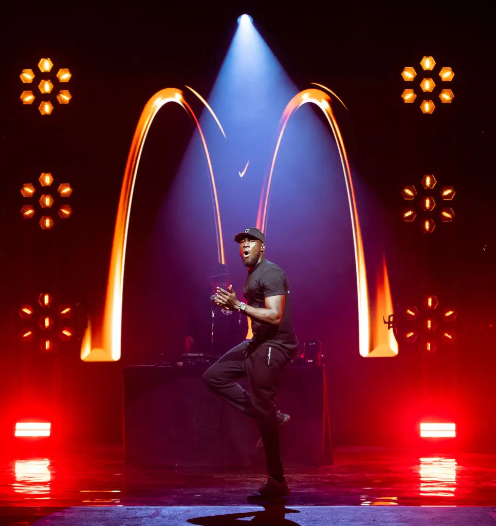 Stormzy addressed the online hate (Photo by Samir Hussein/WireImage)