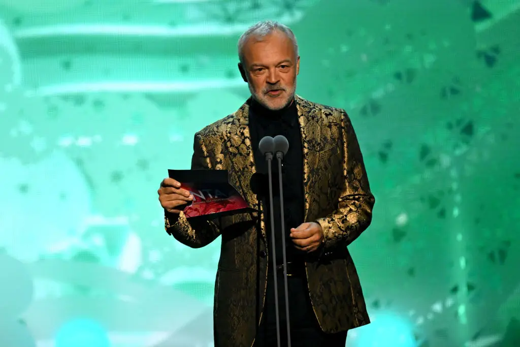 Graham Norton delivered the ultimate flex by claiming he didn't know he's on the list (Jeff Spicer / Stringer/Getty Images)