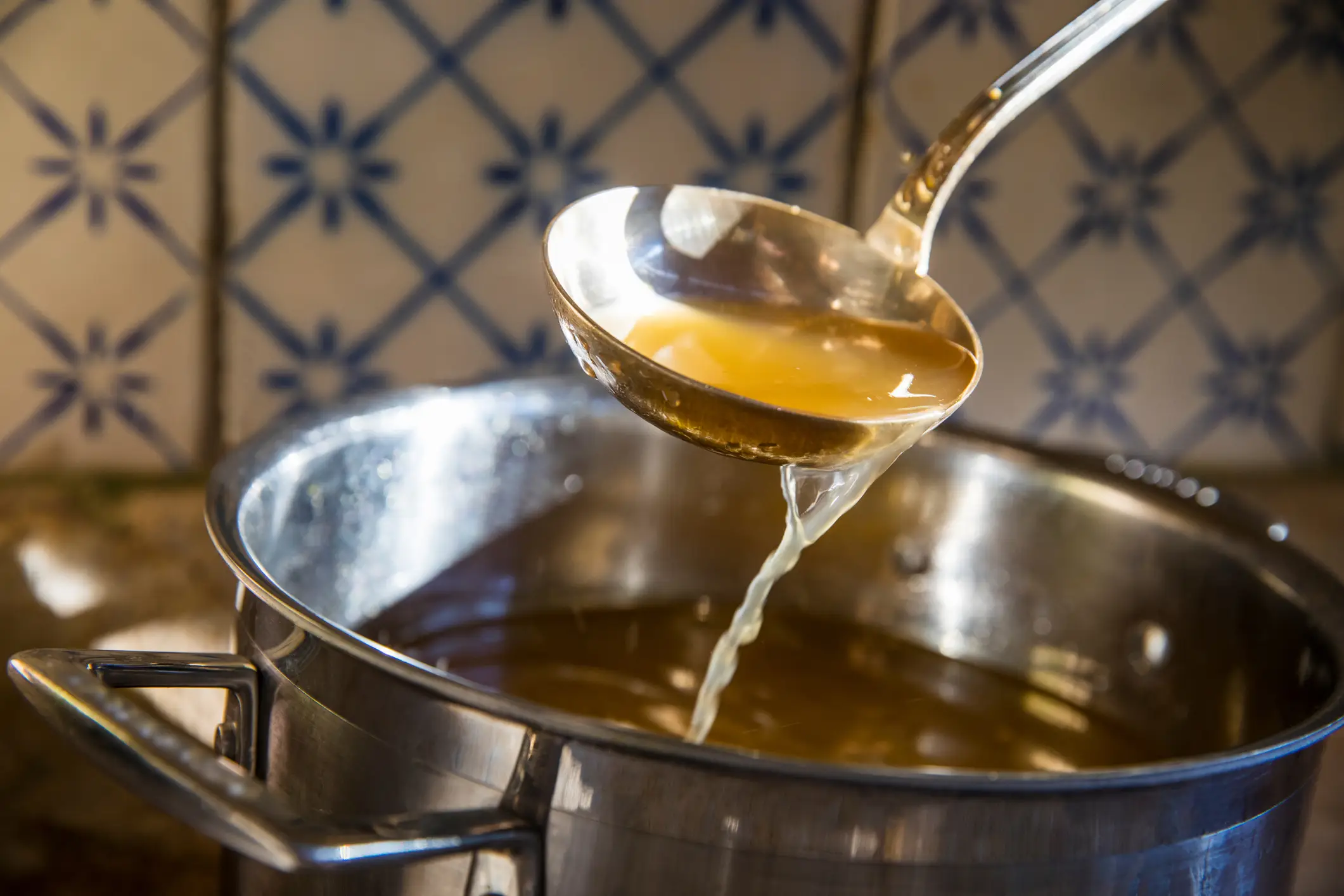 Bone broth is easy to make at home (RUSS ROHDE/Getty Images)