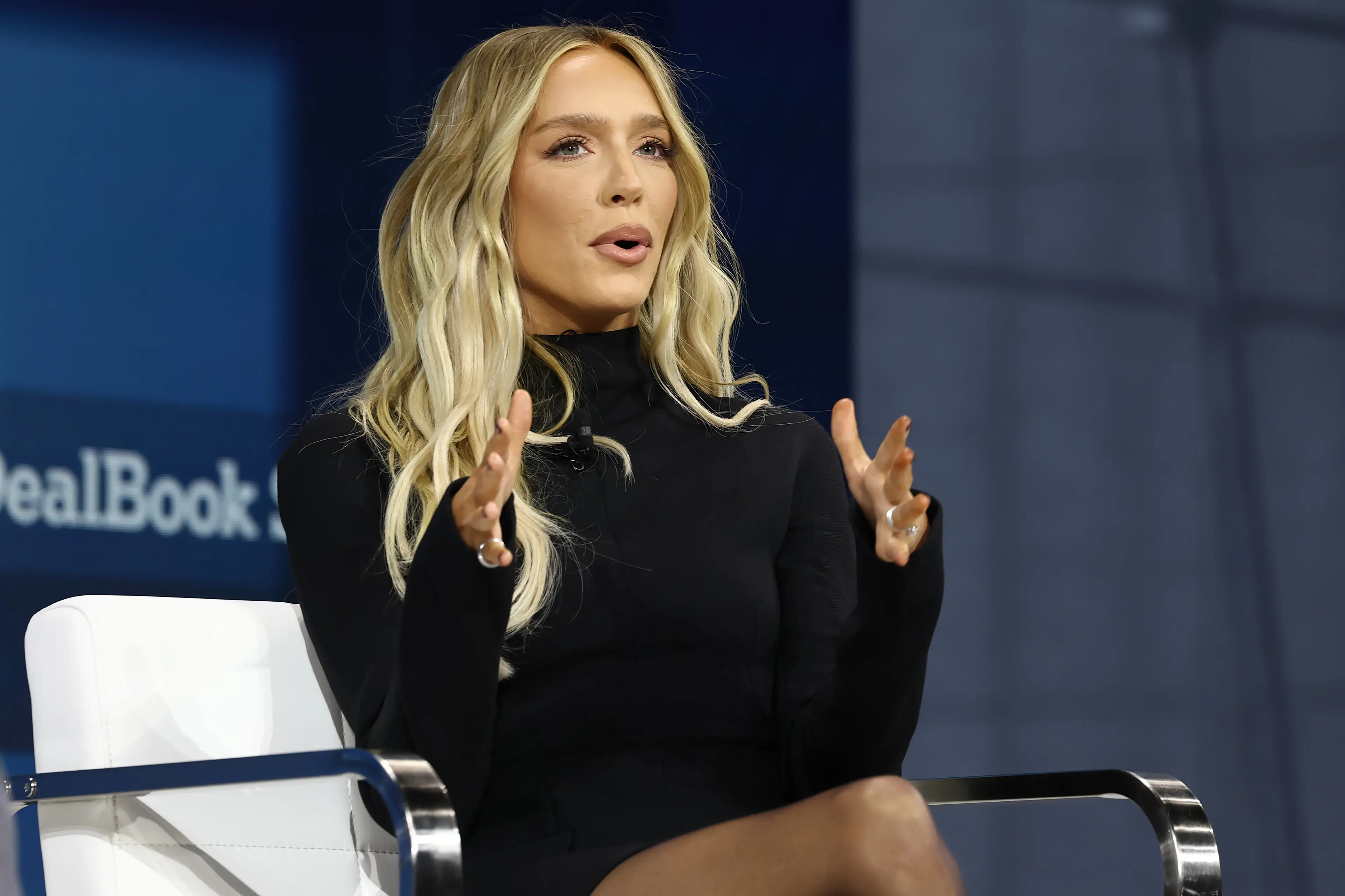 The podcast is hosted by Alex Cooper (Michael M. Santiago/Getty Images)