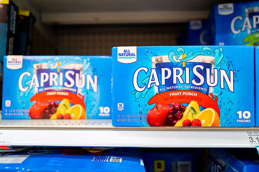 Capri-Suns are usually short-lived (Brandon Bell / Staff/Getty Images)