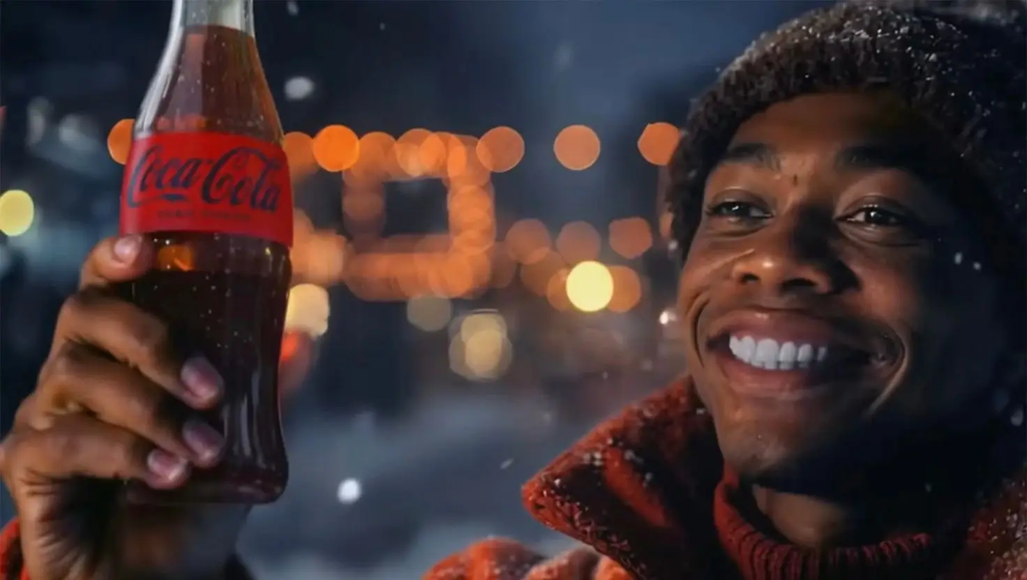 Coca Cola also used generative AI to create this year's holiday advert (The Coca-Cola Company)