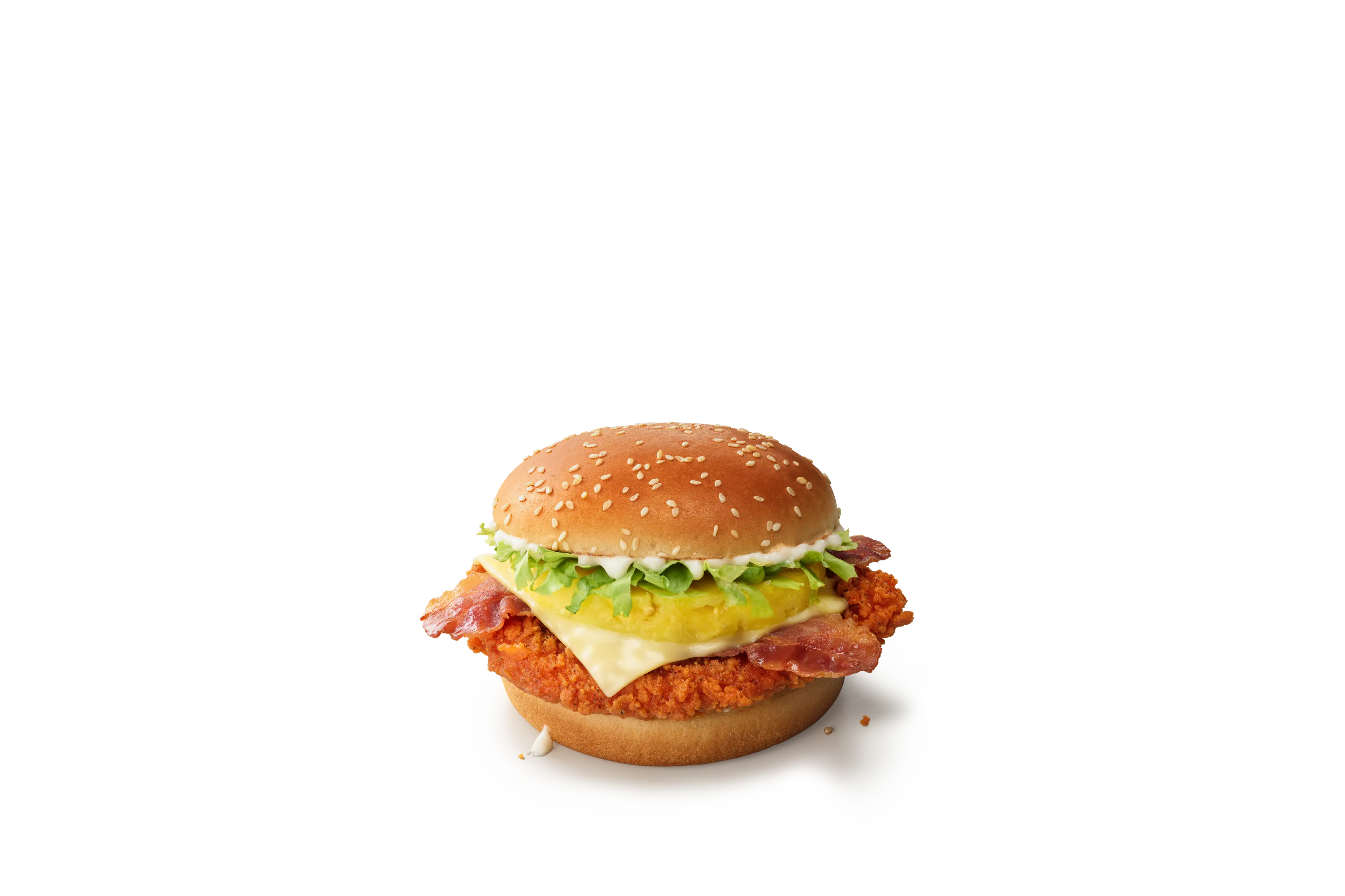 Yes, pineapple on a burger (McDonald's)