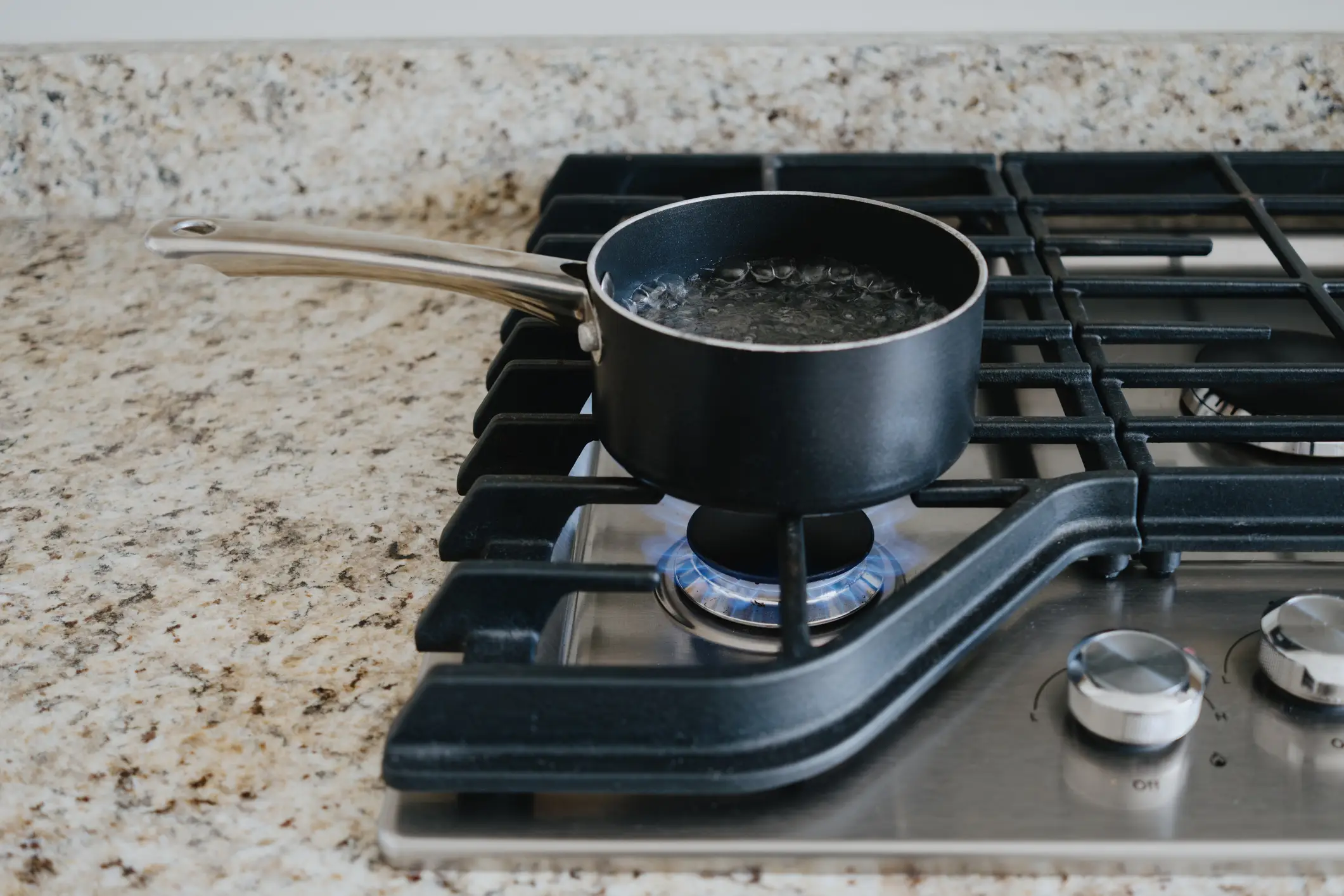 Boiling your water before drinking it is a faff, but it could save you a lot of microplastics consumption (Grace Cary/Getty Images)