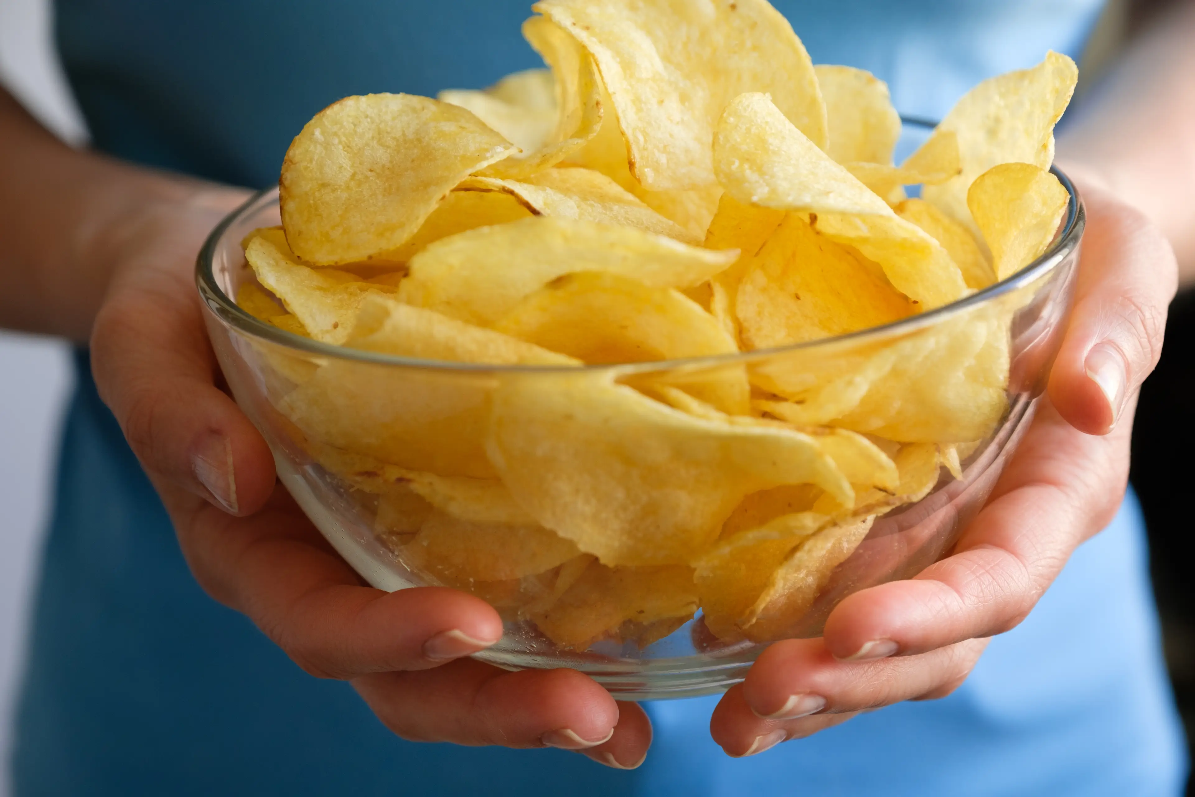 You may want to avoid salty food like crisps before you get some shut-eye (Aleksandr Zubkov/Getty Images)