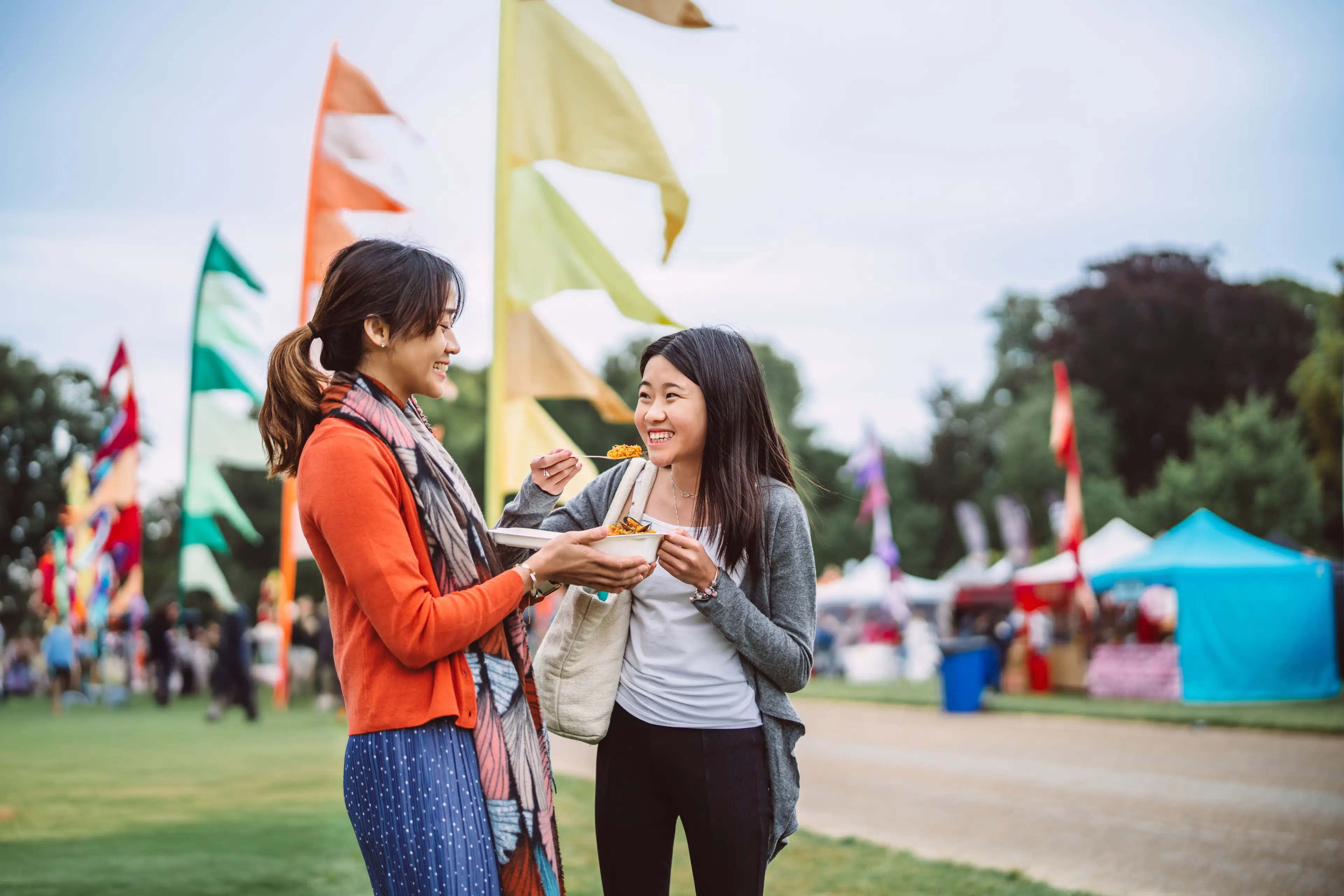 Festival goers are being advised to practice good hygeine while food operators should 'ensure they have suitable systems in place' to manage risks (Getty Stock Image)