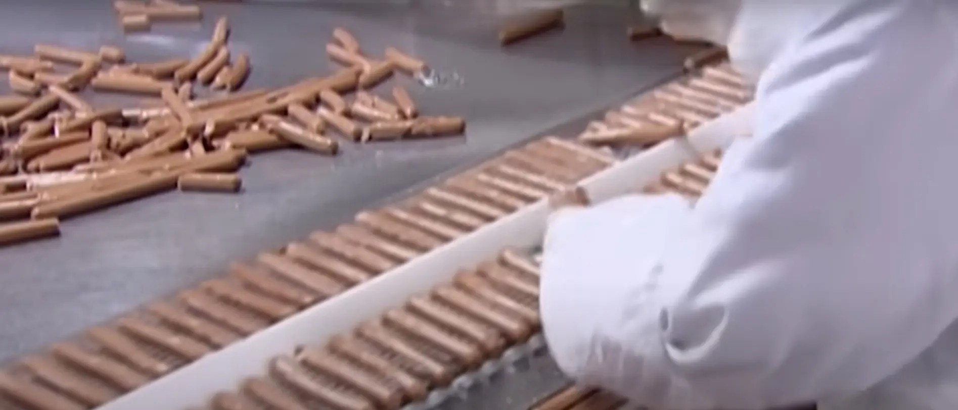 Quality control is applied just before packaging (Discovery)