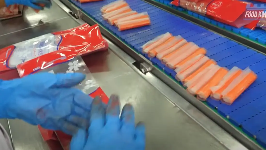 People disgusted after seeing how crabsticks are made and vow never to eat them again