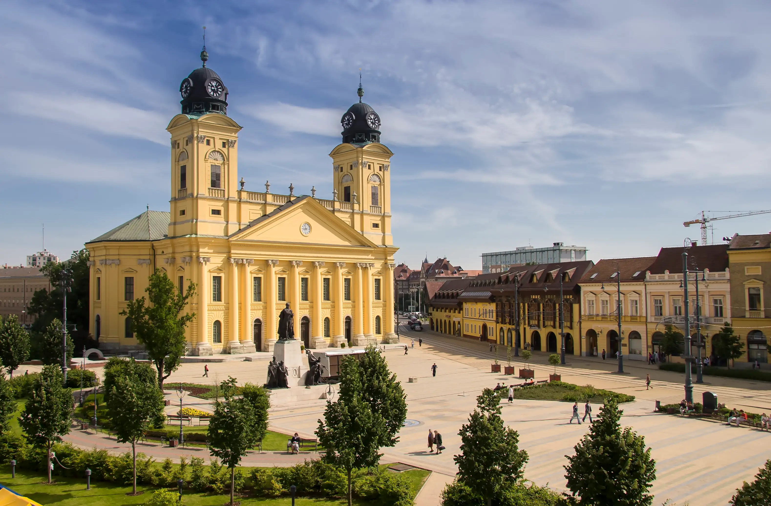 The yellow cathedral in Debrecen - joruba via Getty Images