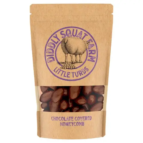Chocolate-covered 'Little turds' are just one of the products available to shop via Ocado (Ocado)