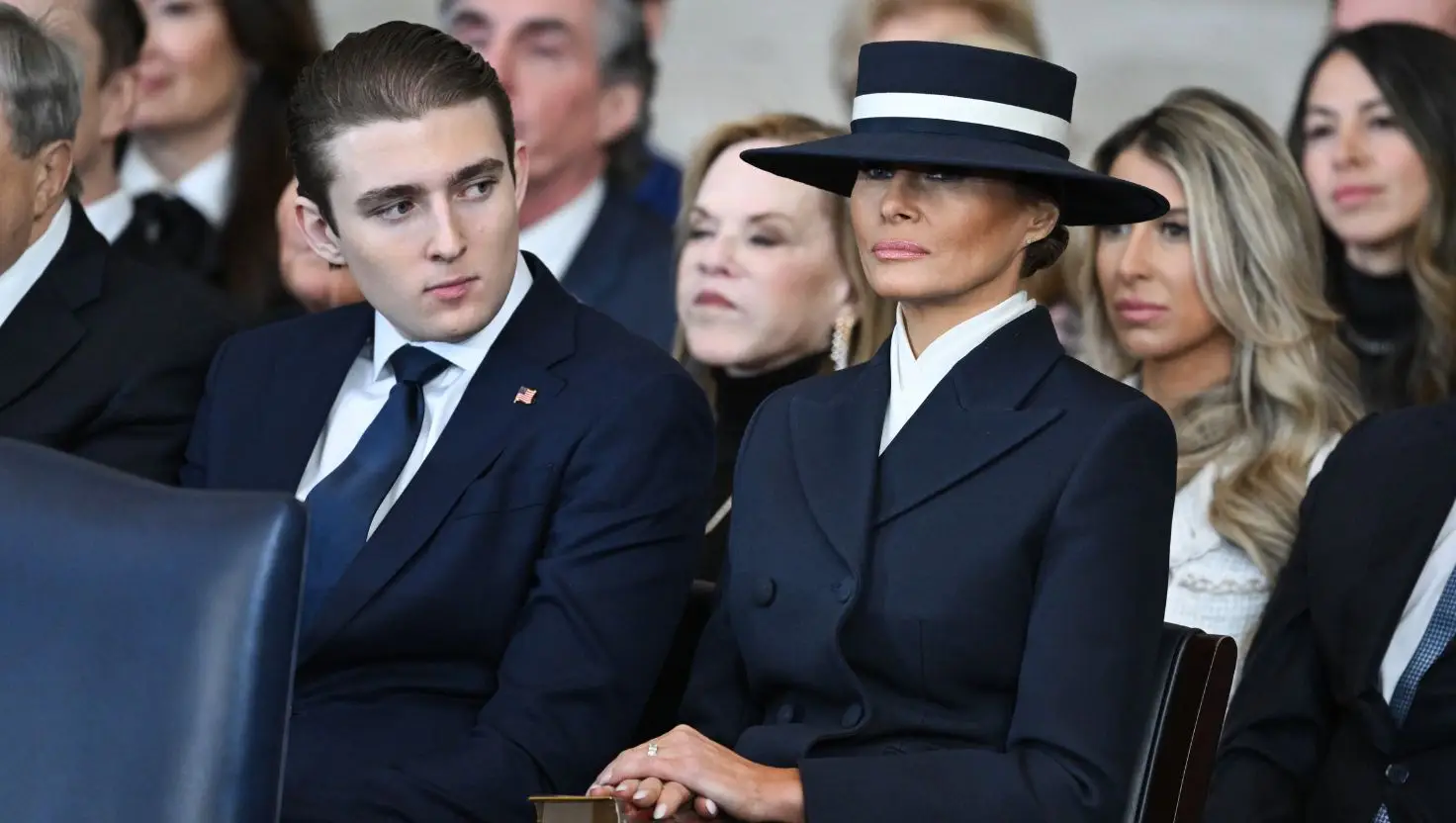 While Melania doesn't like Starbucks coffee, she claimed her son Barron does (Saul Loeb - Pool/Getty Images)