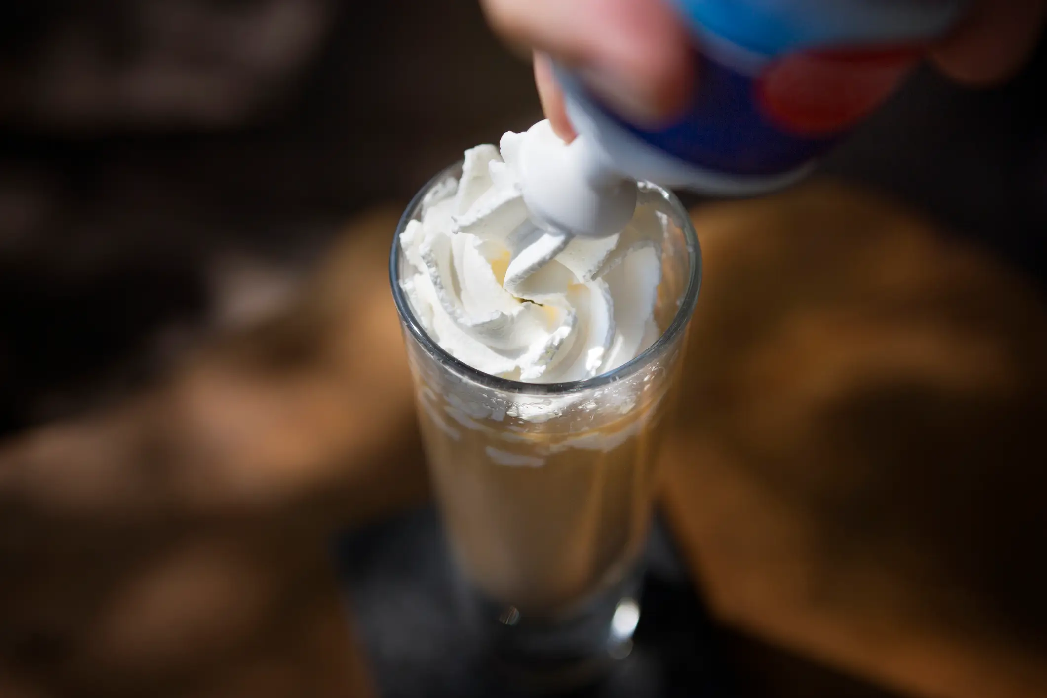 People are going one step further than whipped cream apparently (Getty Stock)