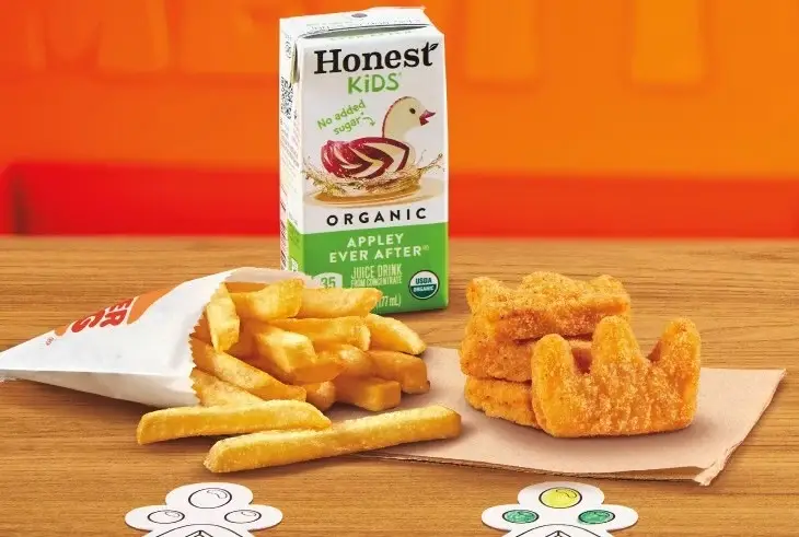 The royal nuggets are available as part of the King Jr. Meal and in an eight-piece carton (Burger King)
