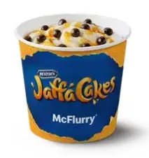The brand-new Jaffa Cake McFlurry (McDonald's)