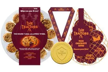 There's a whole collection of interactive foods for fans of the show (Iceland)
