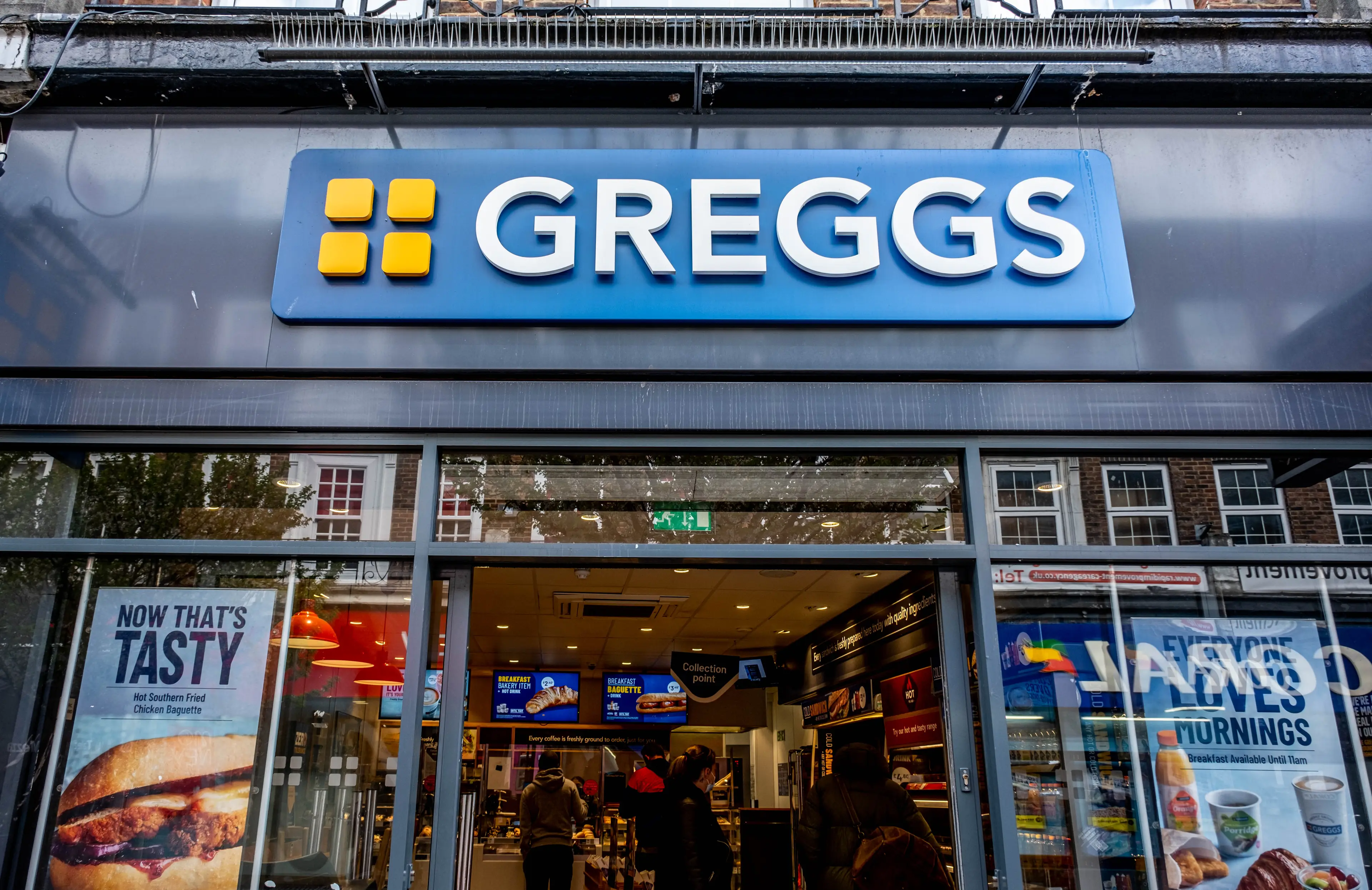 Three Greggs meal deals have increased in price (Getty Stock Image)