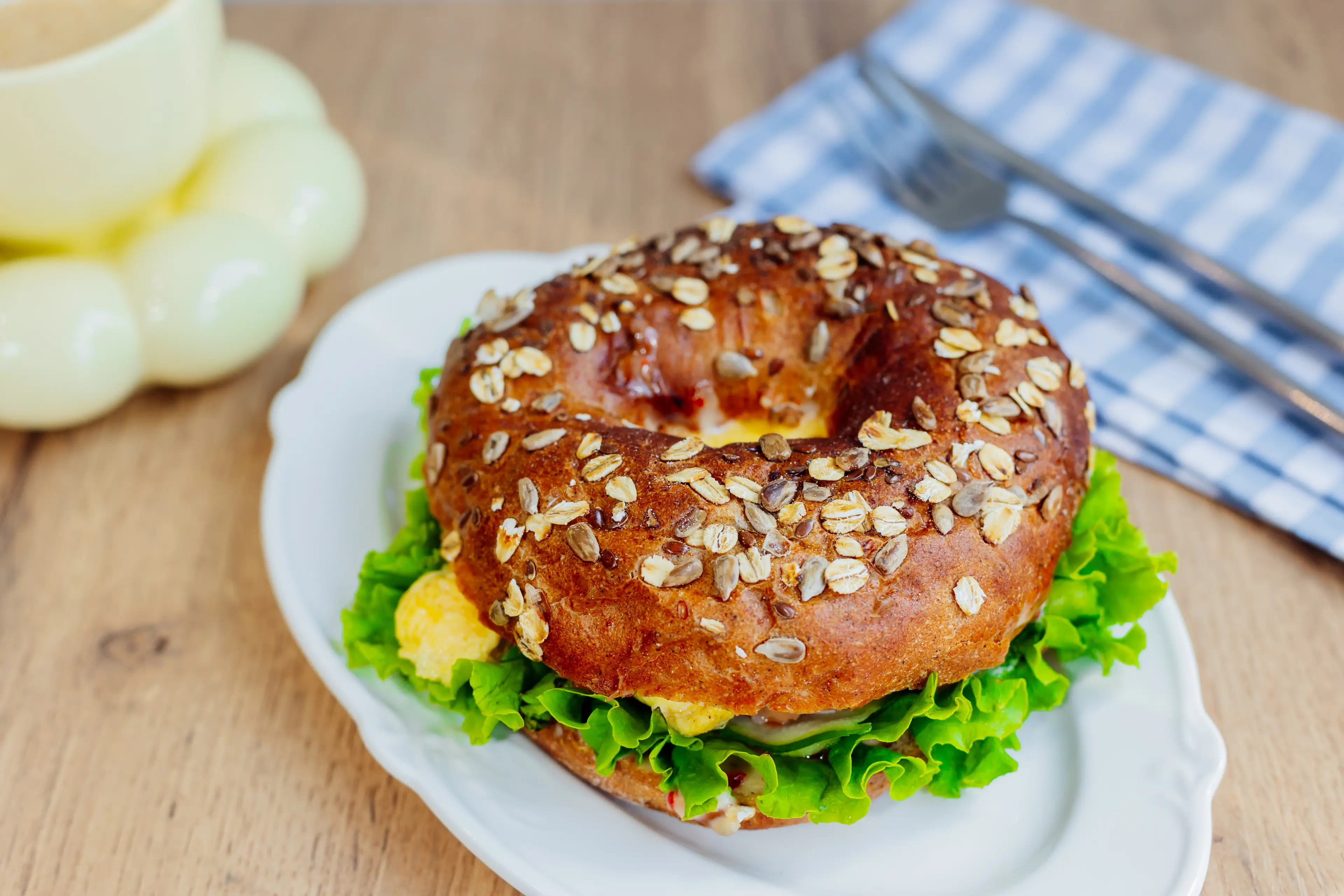 Did you know the UK allegedly consumes over 320 million bagels every year? (Alexandr Kolesnikov/Getty Stock Image)