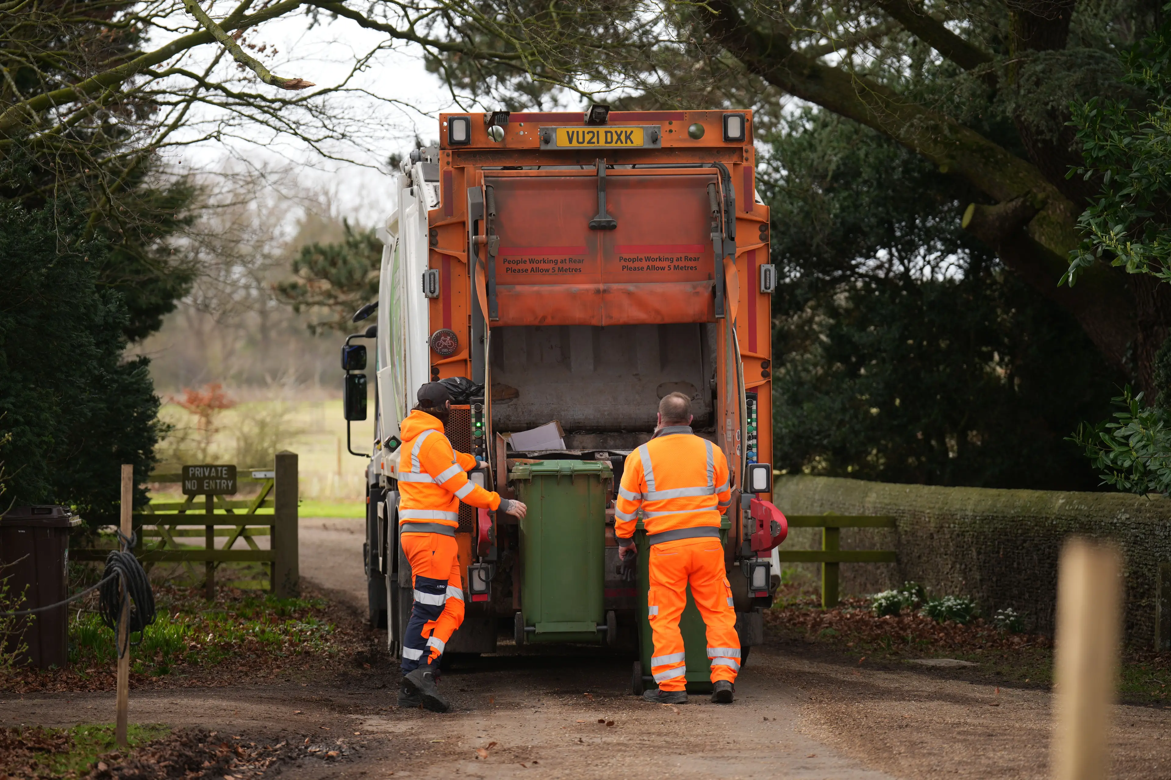 The way bins are being collected in the United Kingdom is changing (Christopher Furlong/Getty Images)