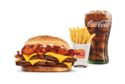 Social media users are apparently unhappy after seeing the alleged price Burger King is charging for a Bacon King meal (Burger King)