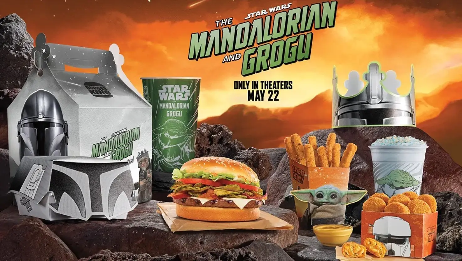 The Mandalorian and Grogu meal lands at Burger King on Star Wars Day (Burger King US)