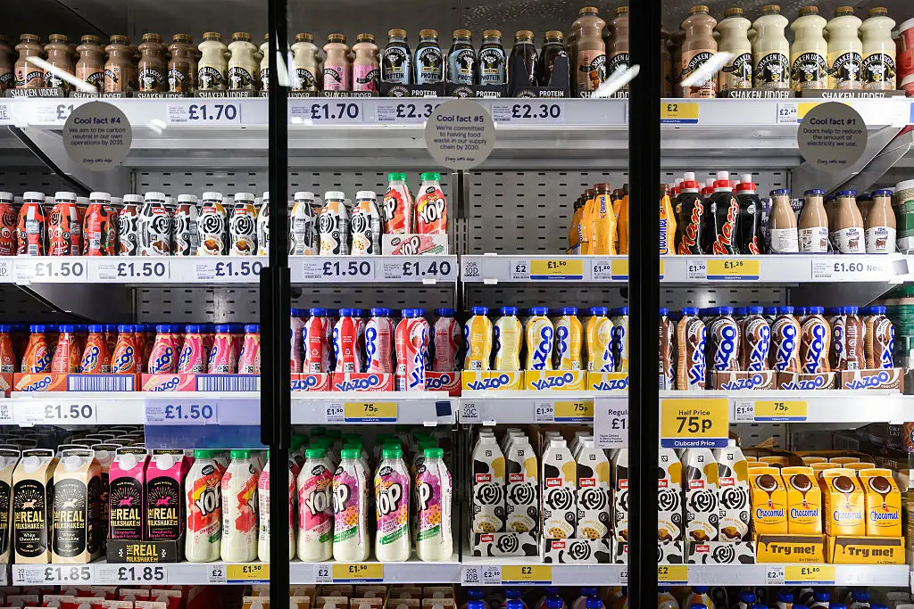 Milk based products are no longer exempt (Leon Neal/Getty Images)