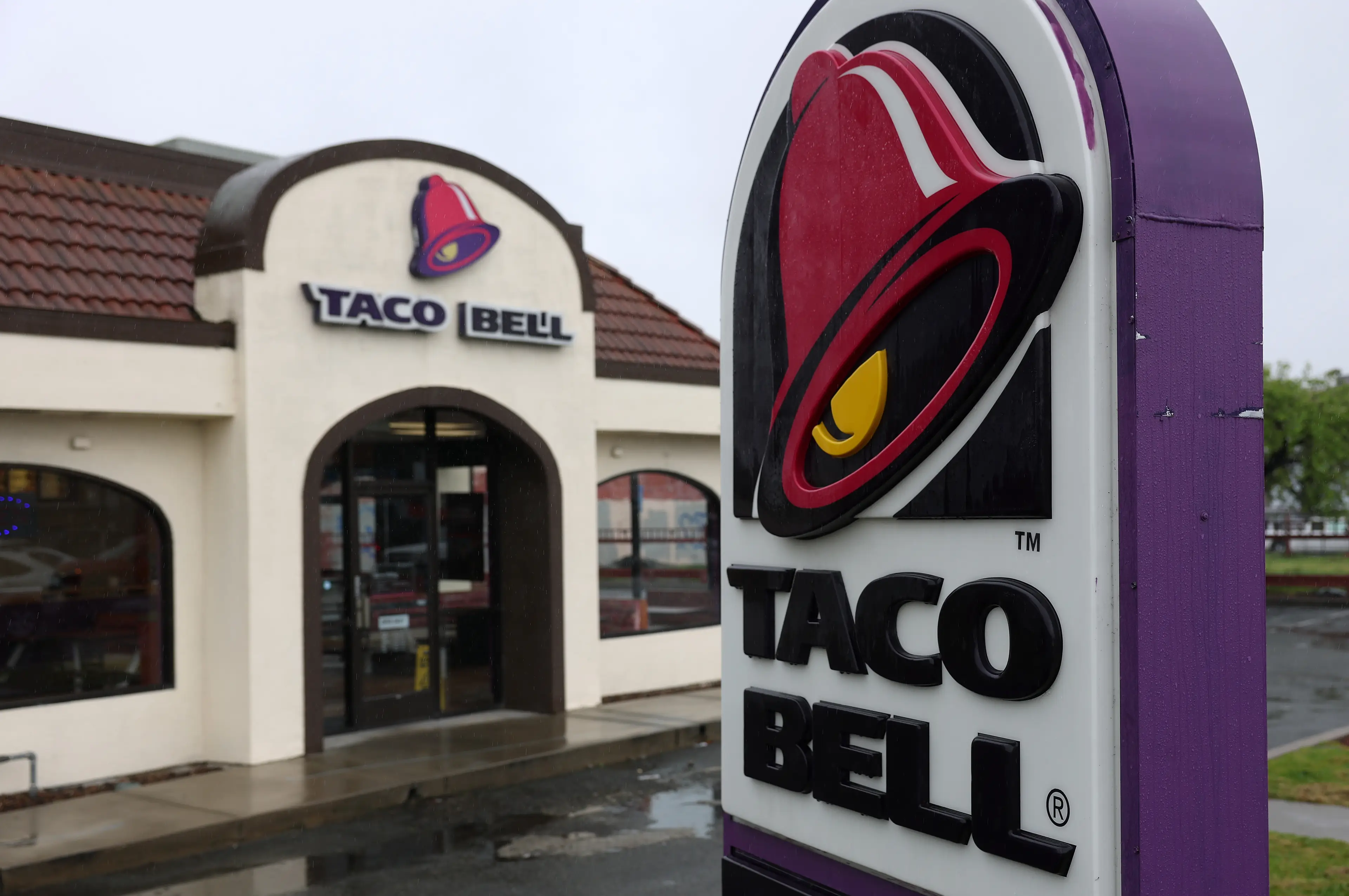 Fast food chain Taco Bell was sued by 50 Cent in 2008, but they settled the federal lawsuit the following year. 