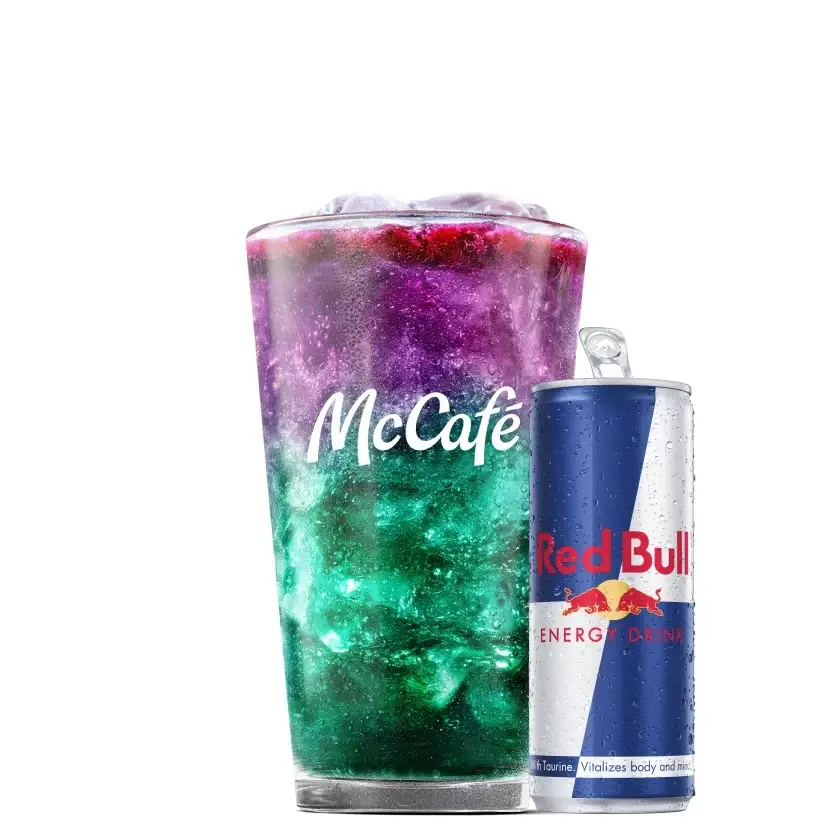 Red BUll and McDonald's has teamed up to create a new beverage (McDonald's)