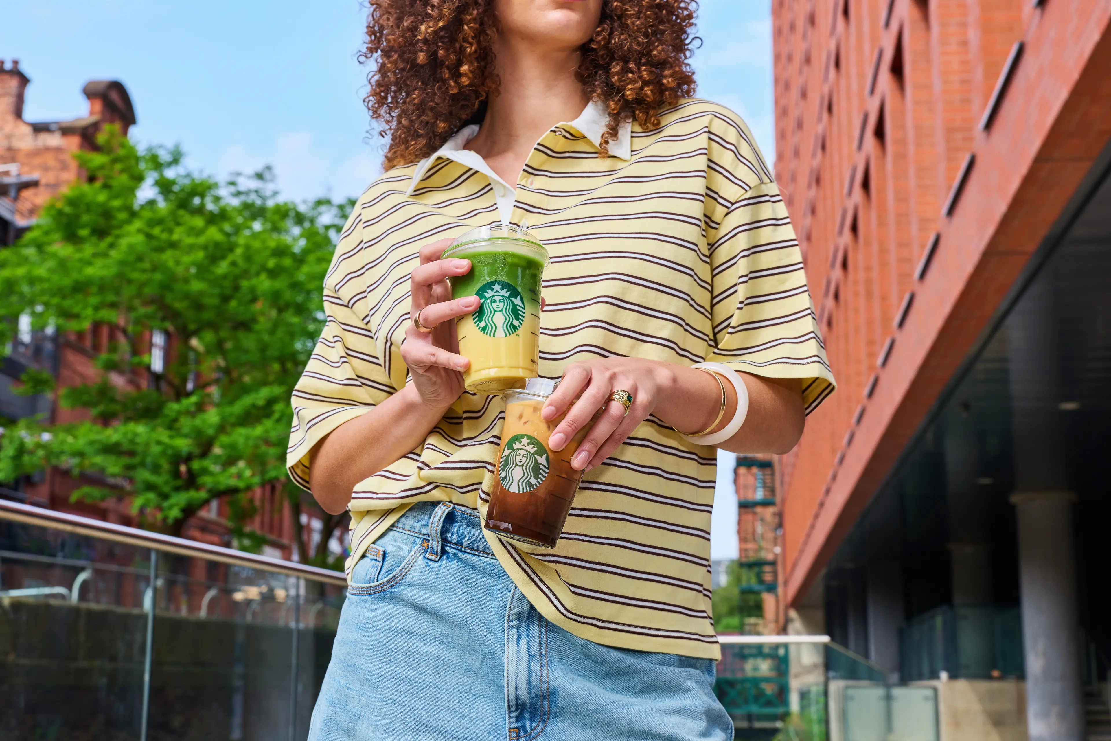 Will you be trying the new Iced Caramelised Banana Matcha? (Starbucks)