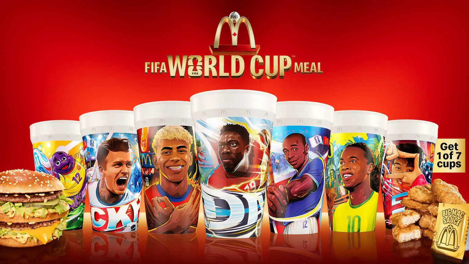 McDonald's US launches World Cup meals with collectible cups