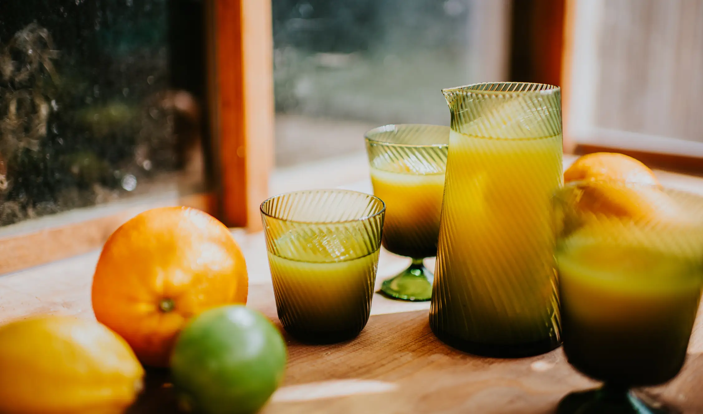 Fruit juice can contain much more sugar than an equivalent portion of a whole fruit (Catherine Falls Commercial/Getty Images)