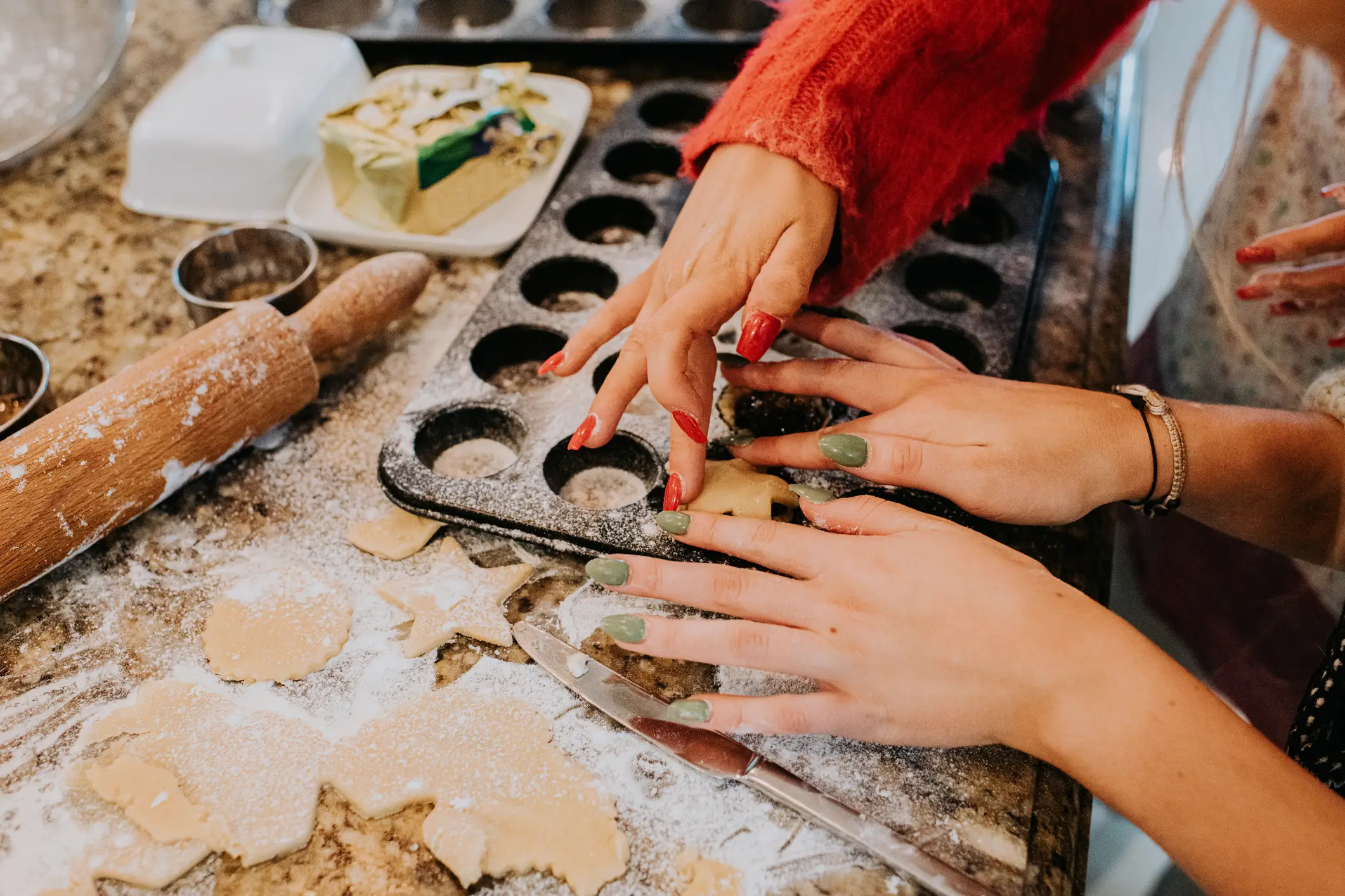 The desire to stay home and bake and cook instead of being the breadwinner is a message being spread on social media (Getty Stock)