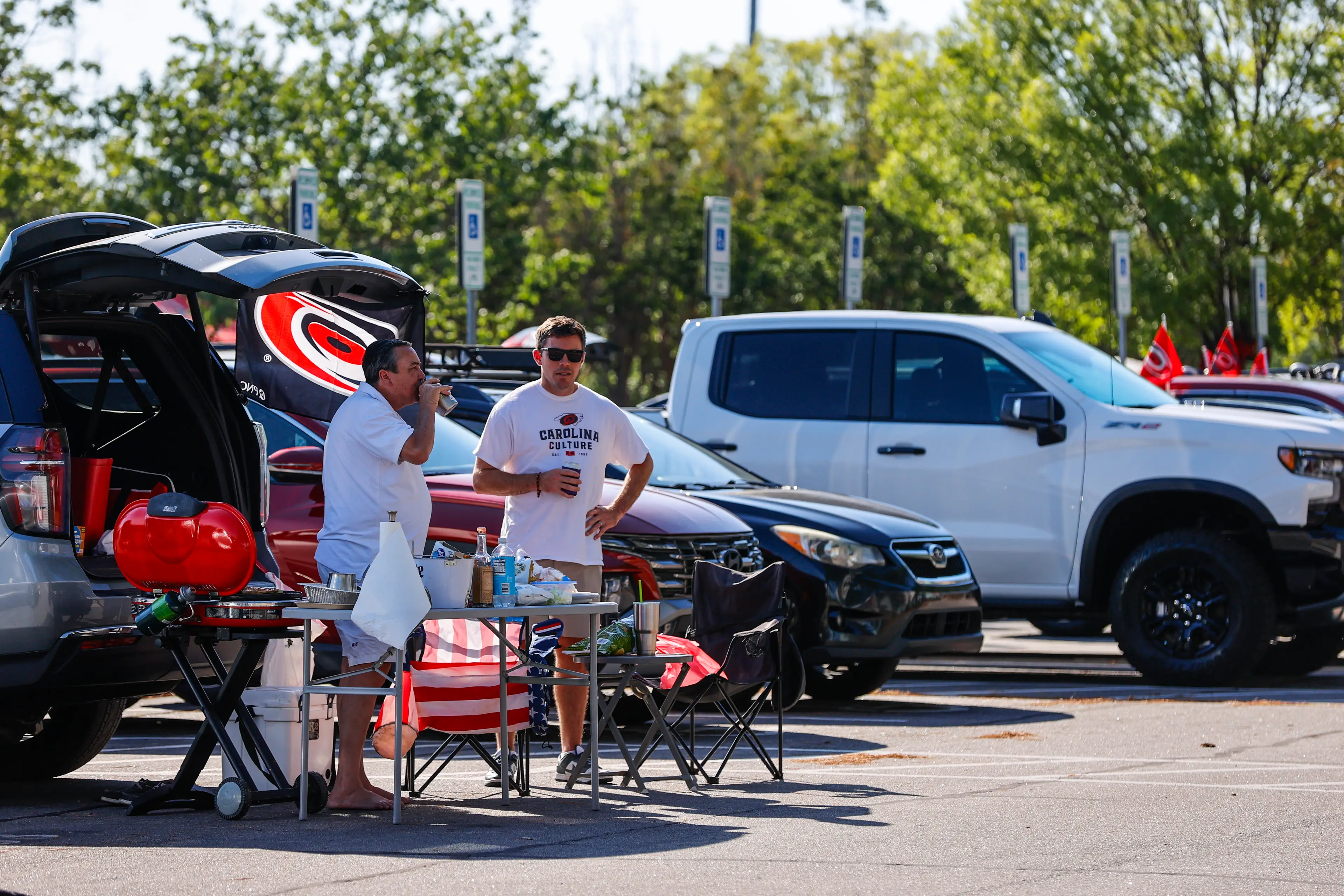 FIFA has clarified if football fans will be able to tailgate before World Cup games (Jaylynn Nash/Getty Images)