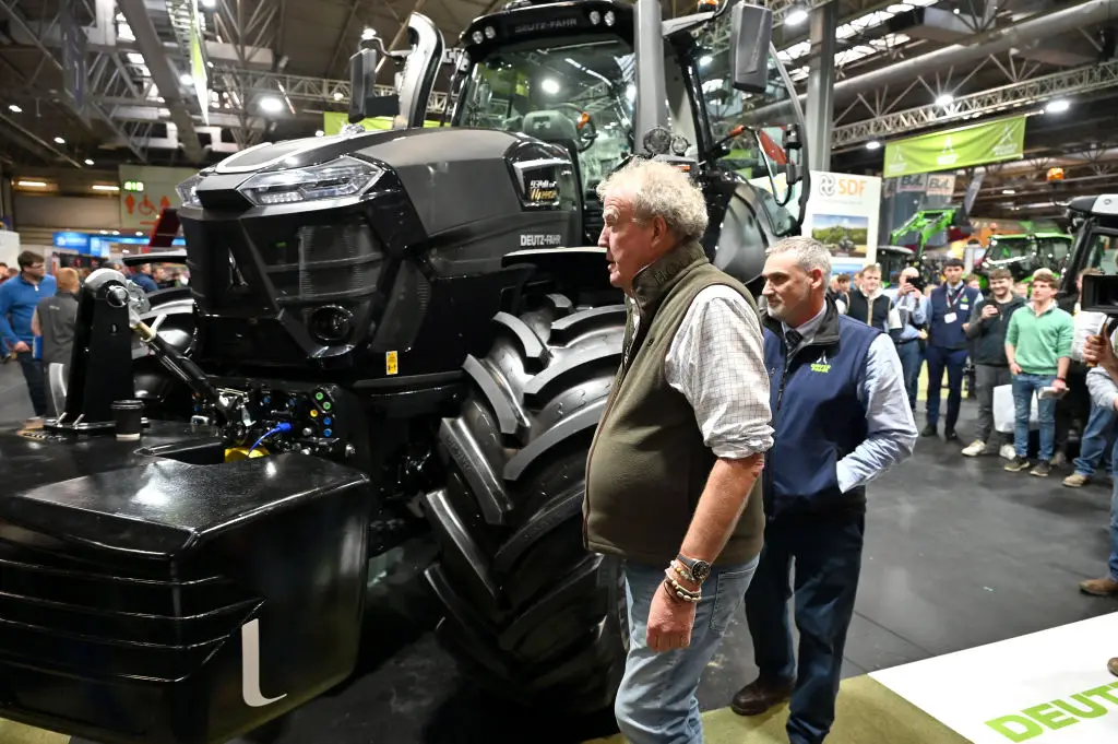Clarkson has frequently imbued approach to farming with his petrolhead mentality ( John Keeble / Contributor/Getty Images)