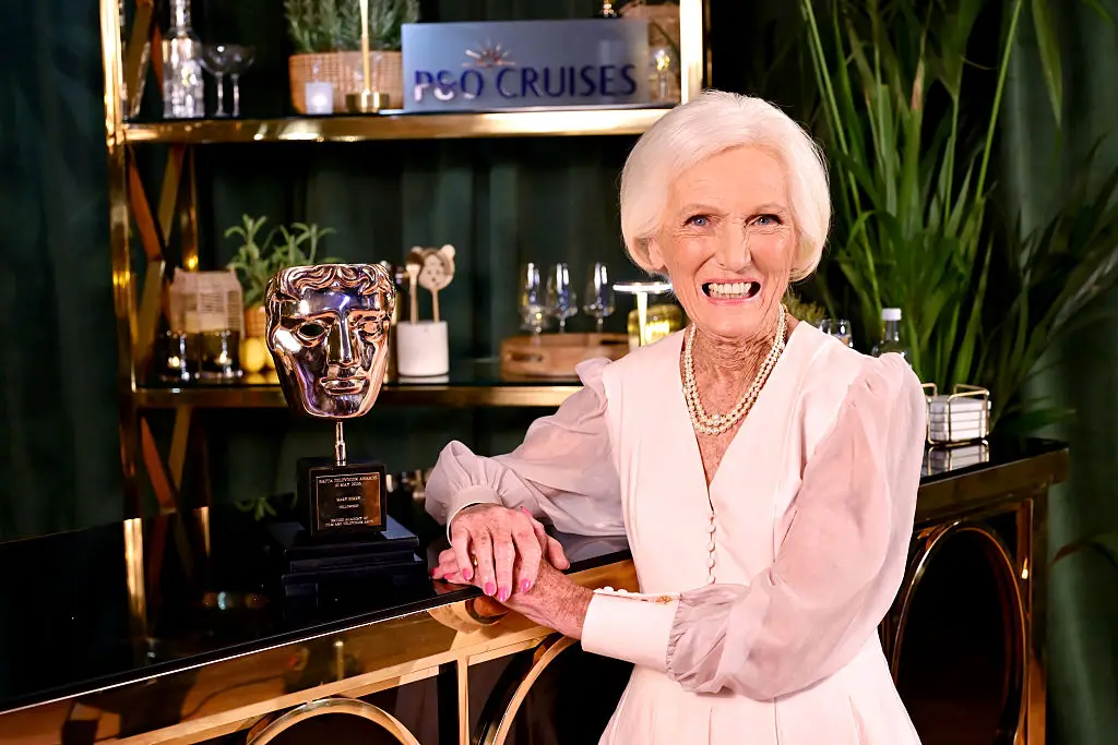 Dame Mary Berry has had an incredible career, and has shared just how much has changed (Photo by Eamonn M. McCormack/Getty Images for P&O Cruises)