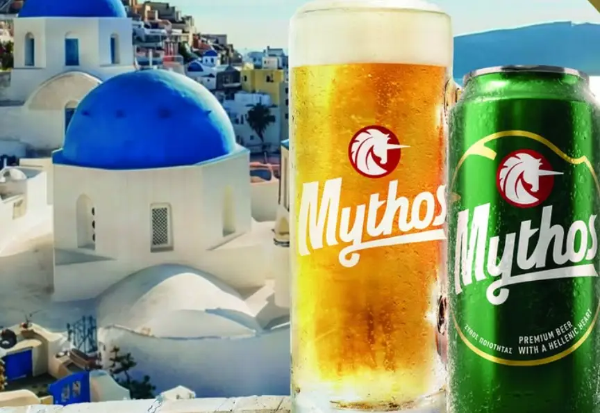 Mythos has made a move to the UK (Instagram/ @carlsbergbritvic) 