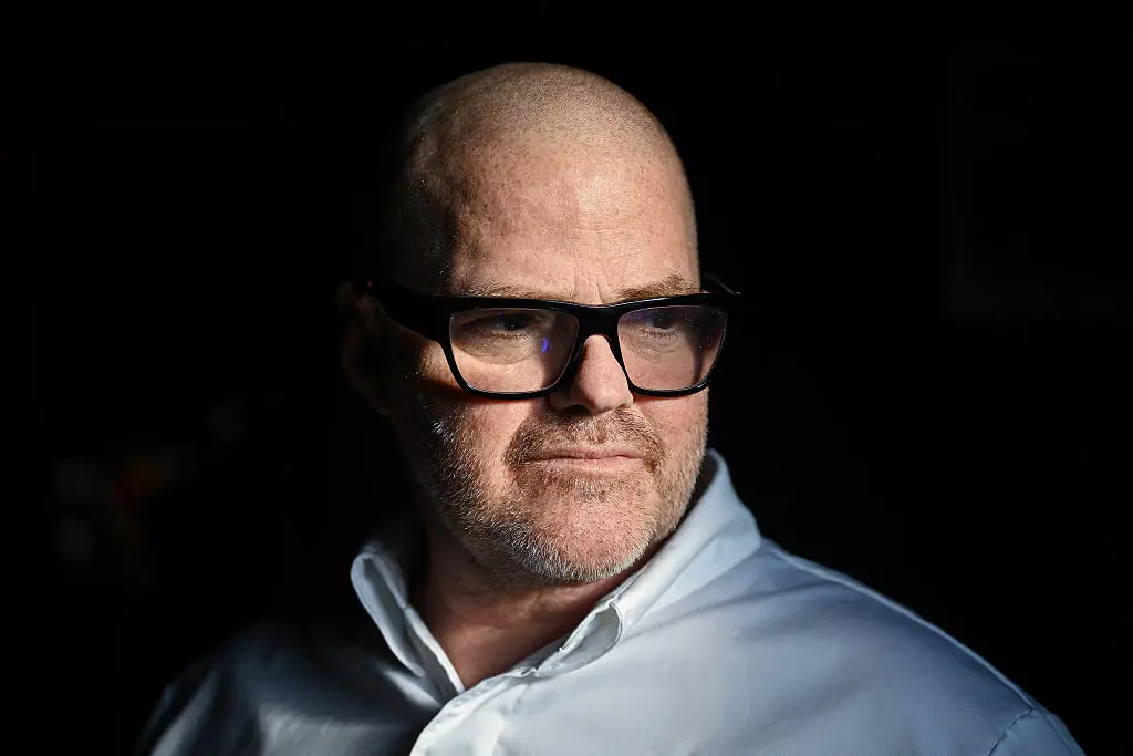 Heston Blumenthal said the decision feels bittersweet but natural (JUSTIN TALLIS/Contributor/Getty Images)