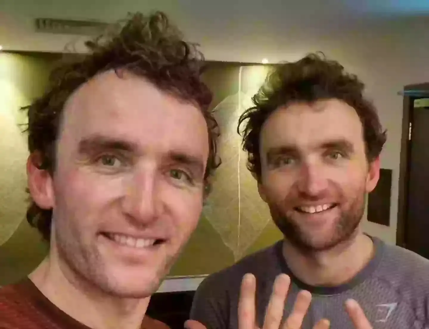 Hugo strictly ate vegan for the duration of the experiment, while Ross had a diet that included meat, dairy and fish.