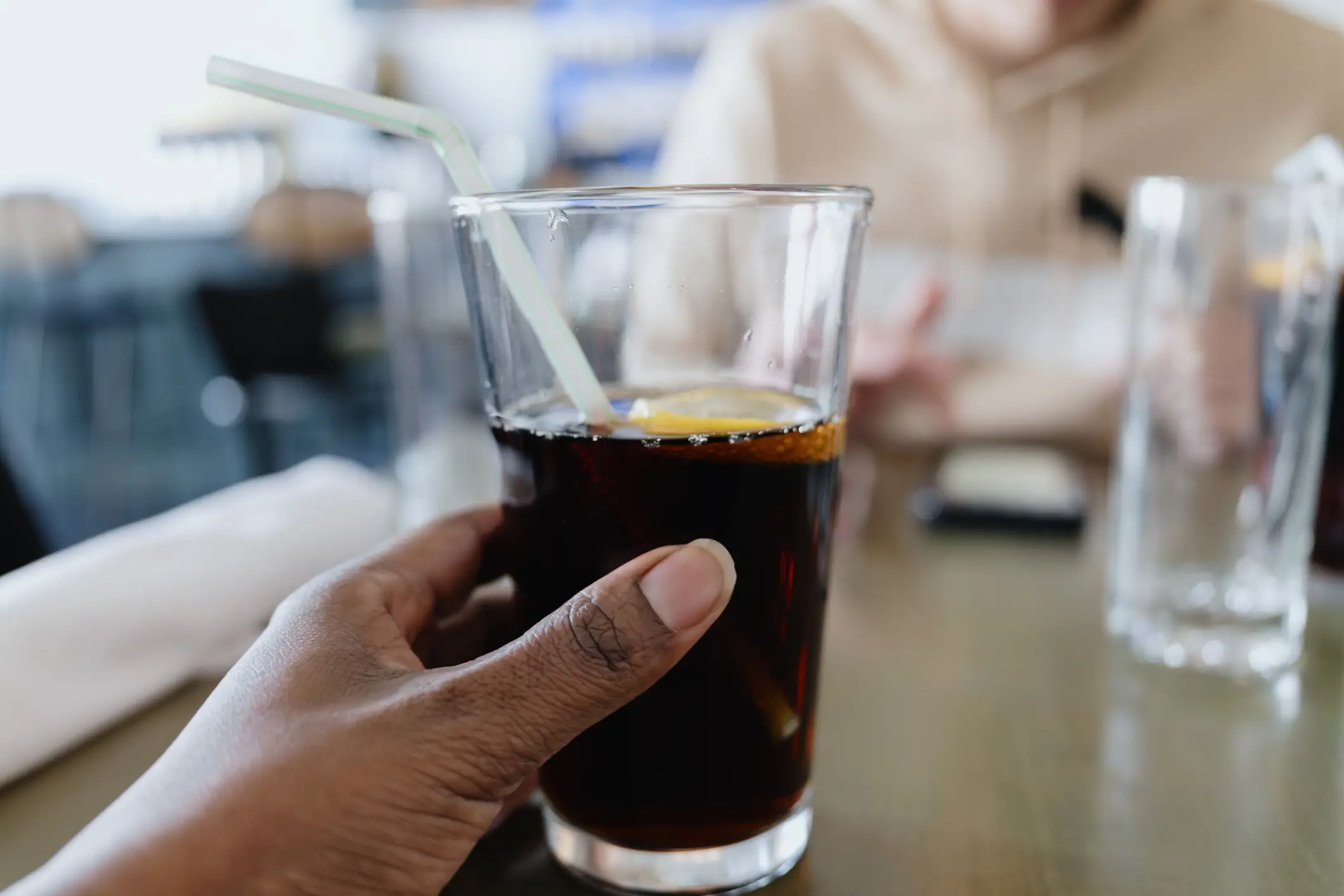 Coca-Cola is made with high-fructose corn syrup in the US (Grace Cary/Getty Images)