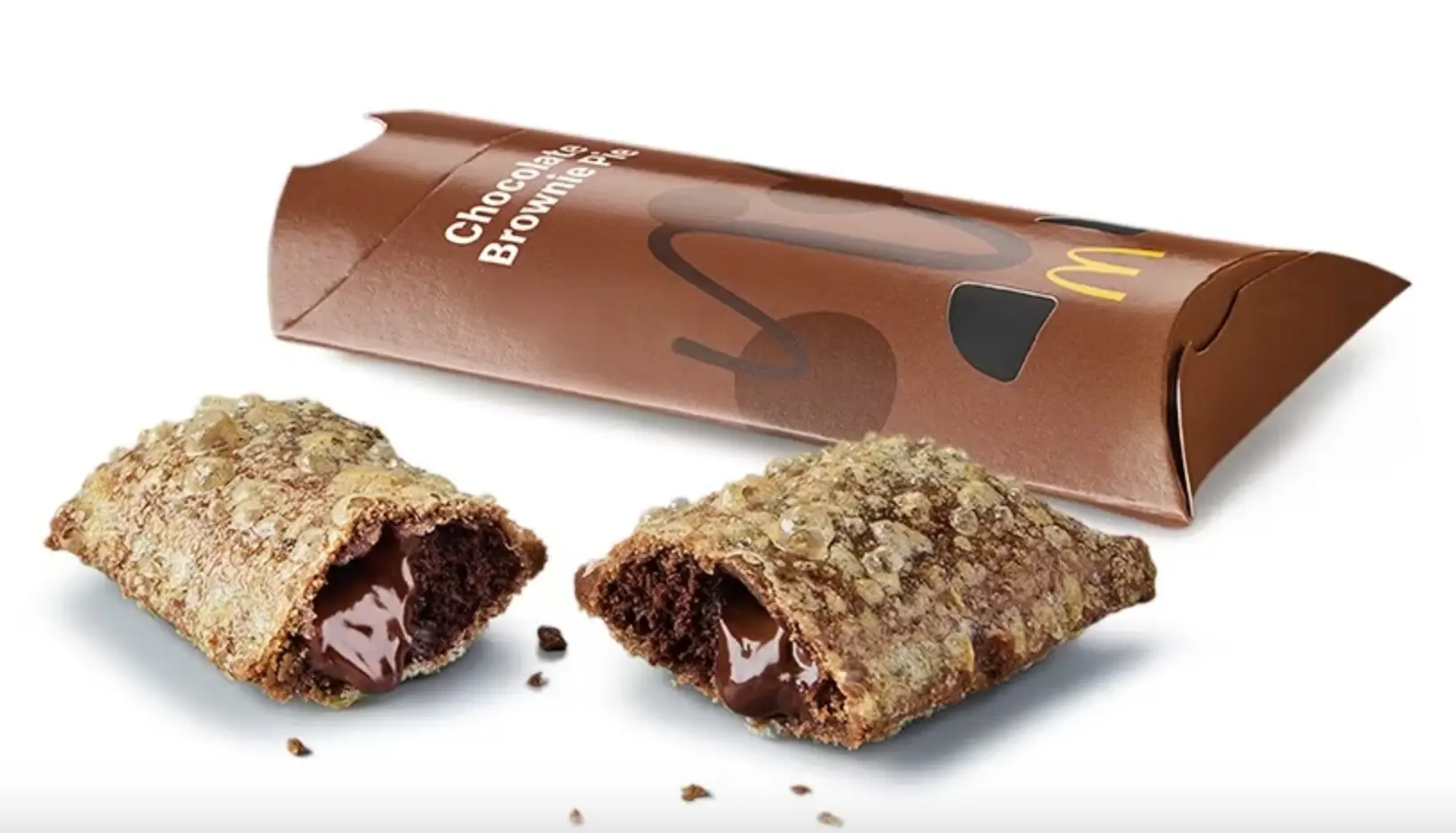 The Pizza Mozzarella Dippers are joined on the menu by the new Brownie Pie (McDonald's)