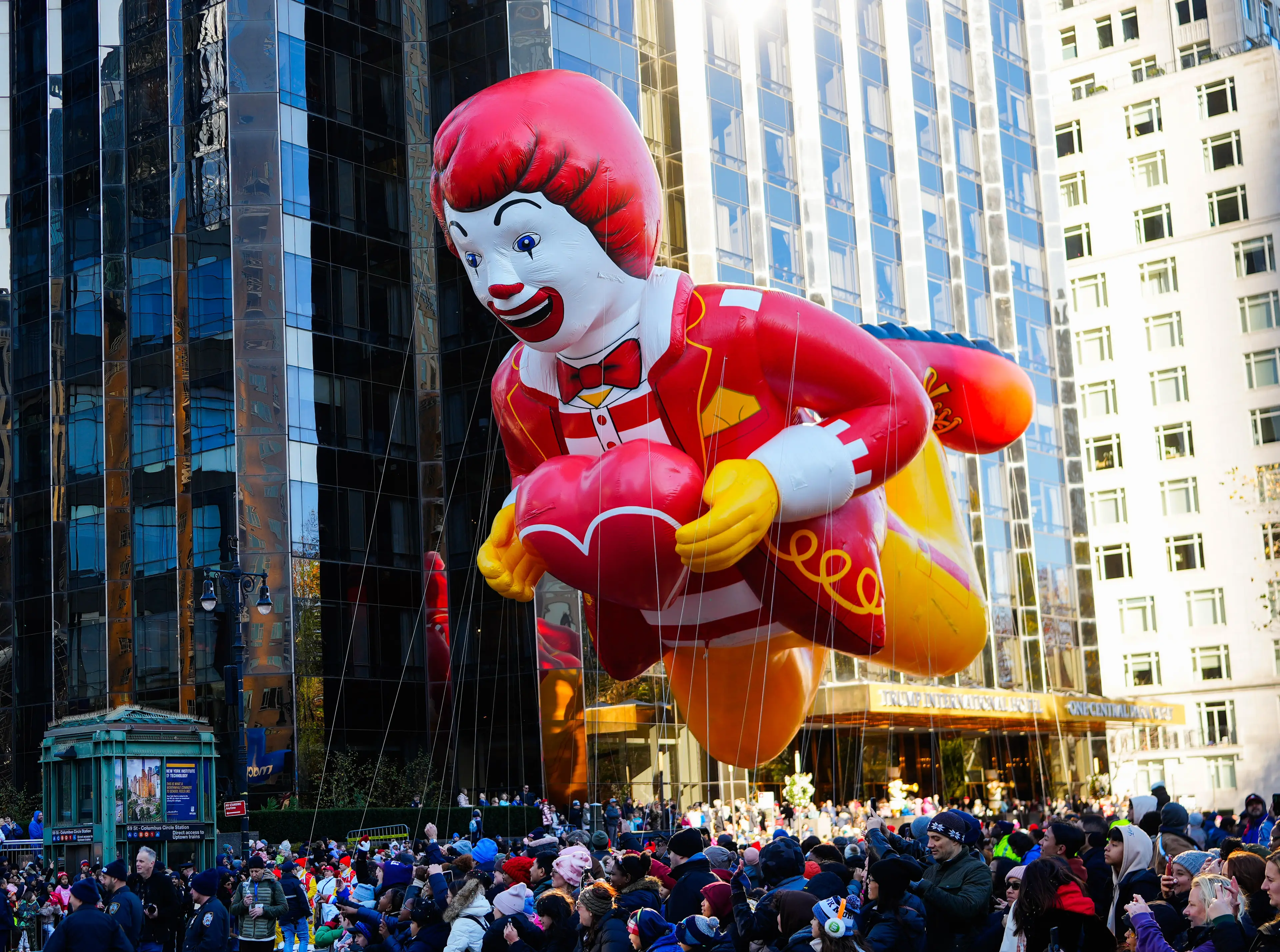 Ronald McDonald the clown.