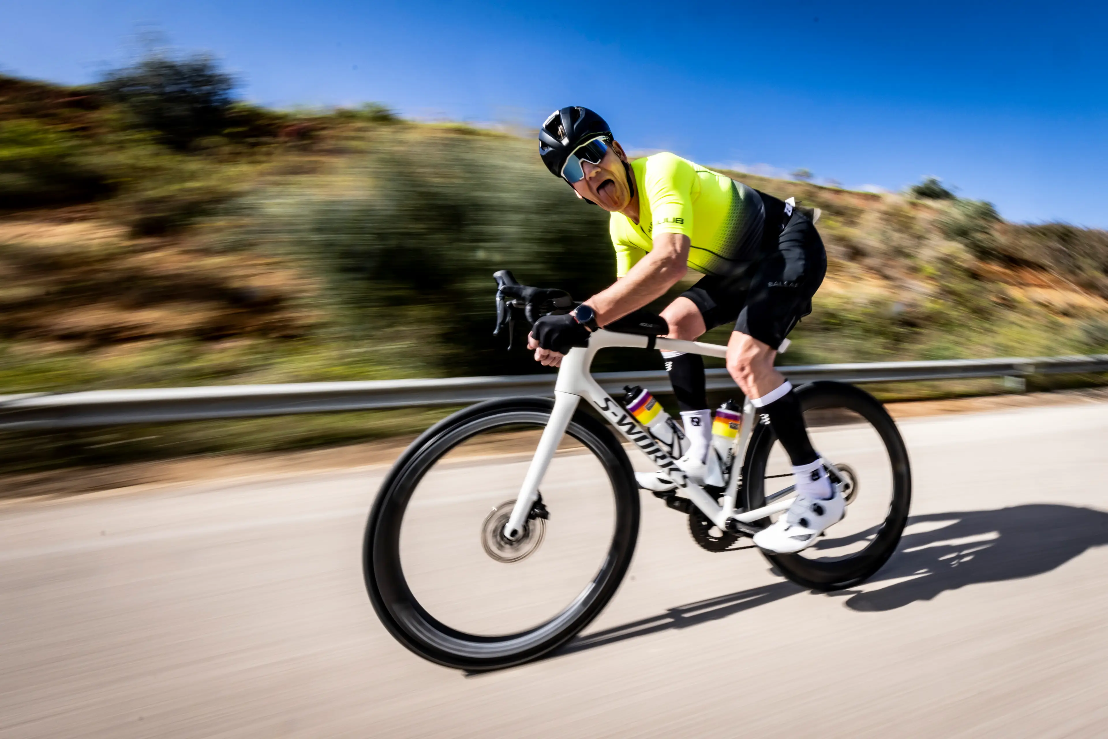 Ramsay's discipline goes hand-in-hand with his love for triathlon training (Jan Hetfleisch/Getty Images for IRONMAN)