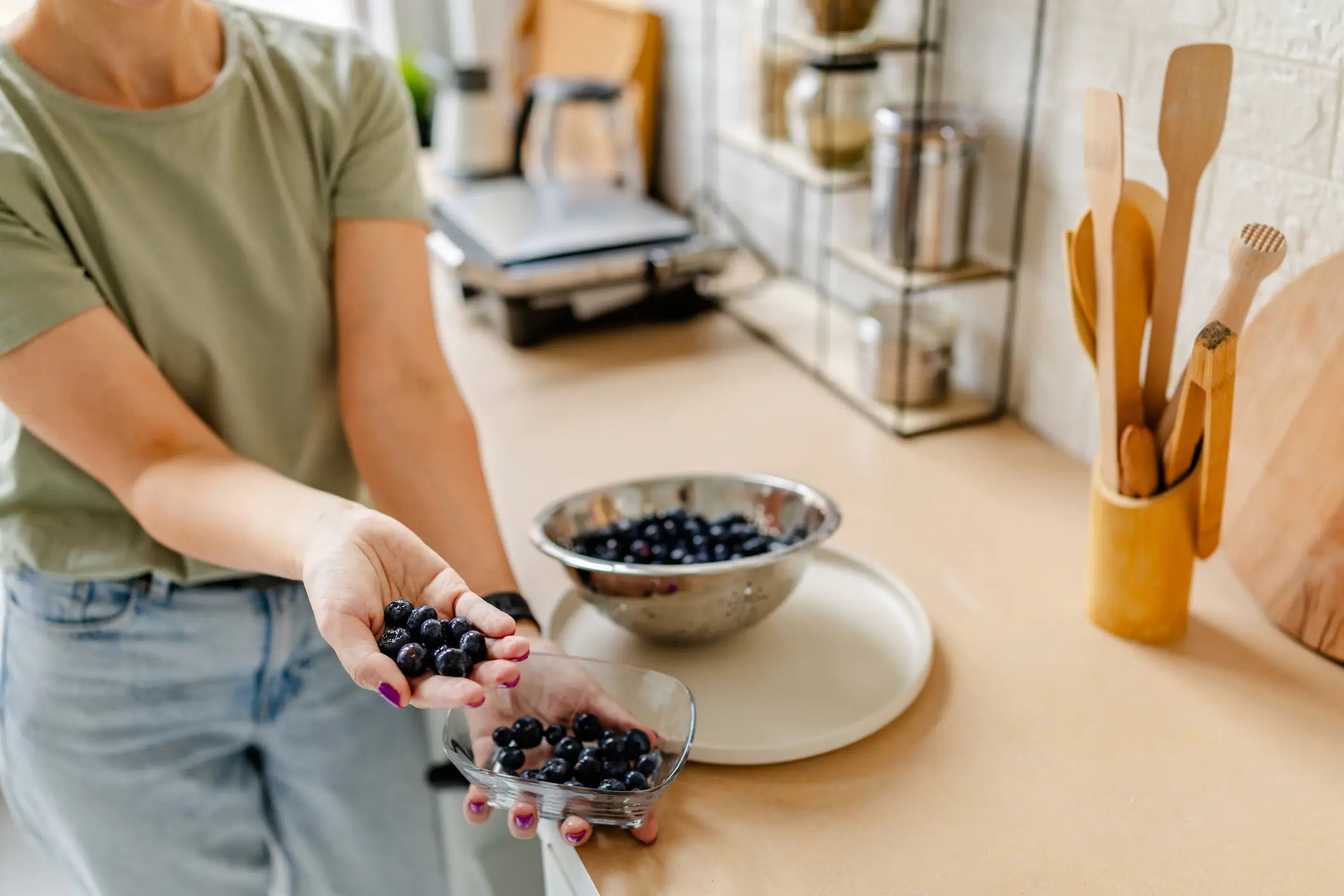 The recalled blueberries could cause death, the FDA says (South_agency/Getty Images)
