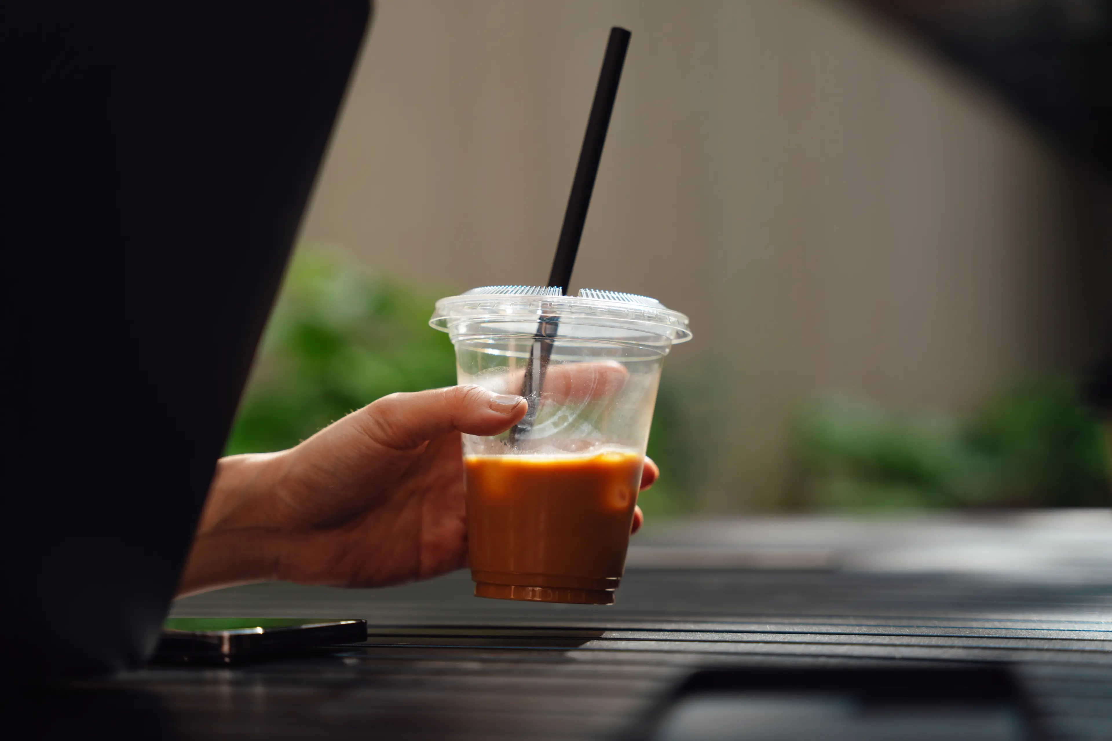 An expert claimed a creative, casual environment may be the place for an iced coffee (Getty Stock Image)