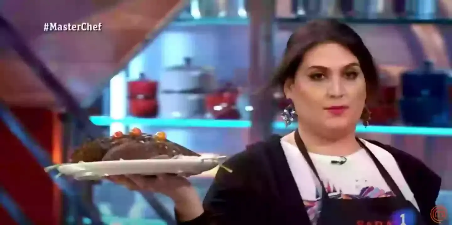 Saray presented her dish but was met with horror from the judges (La 1)