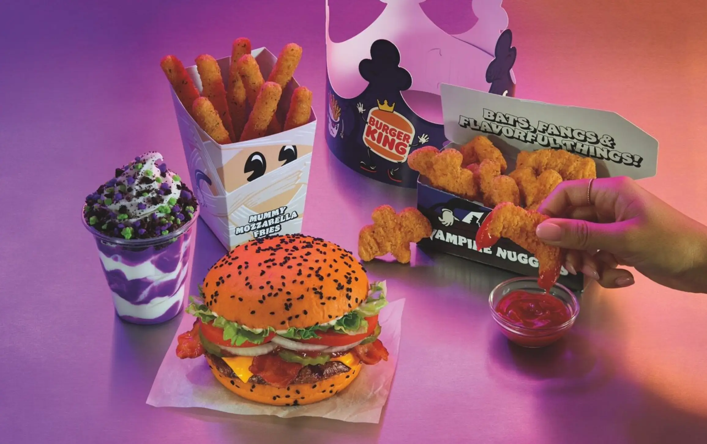 The Halloween menu launch has got people excited (Burger King)
