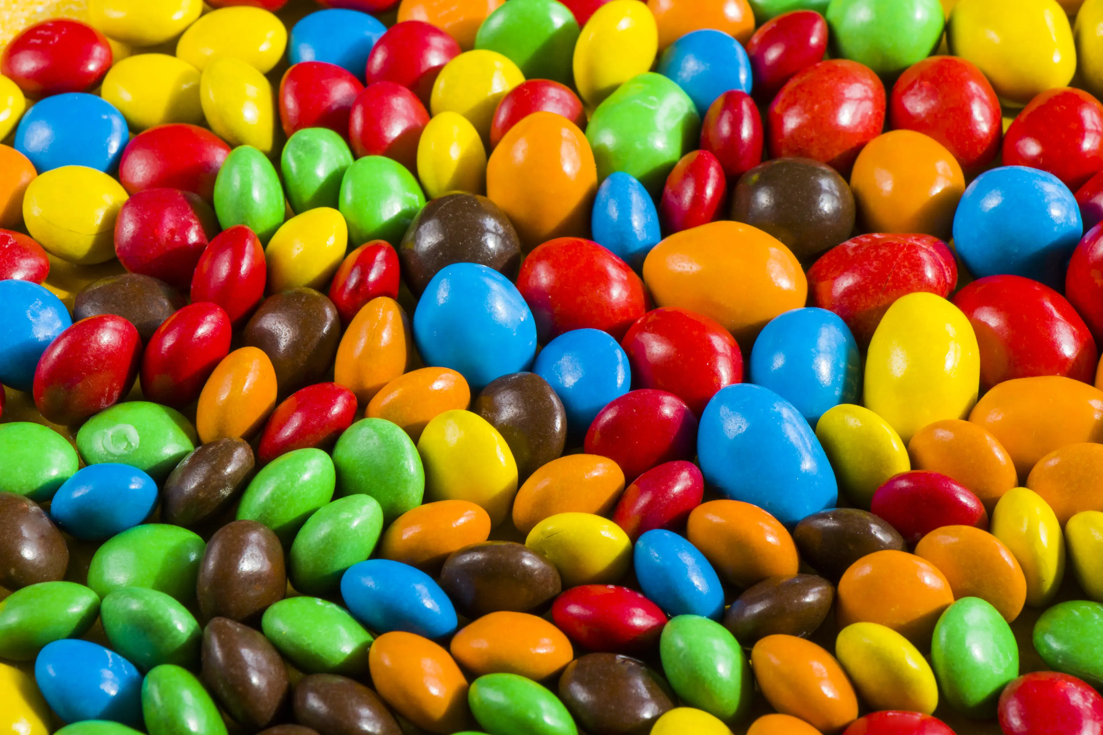 Blue 1, used to create the M&M's hue, has been linked to hyperactivity in kids (Getty Stock Image)